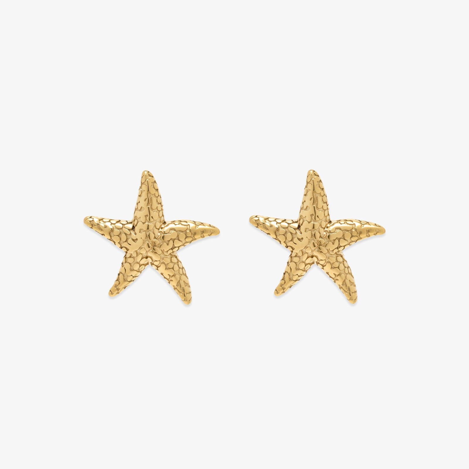 Pura Vida Surfrider Fdn Three Stone Studs GOLD