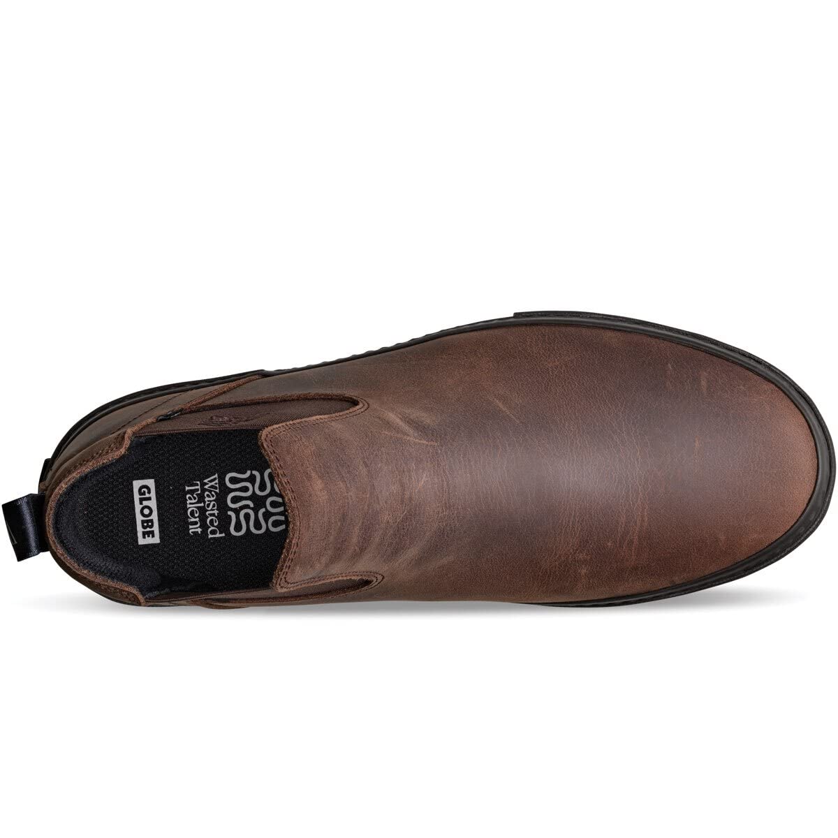 Globe Dover II Skate Shoe DarkBrown/WastedTalent 7