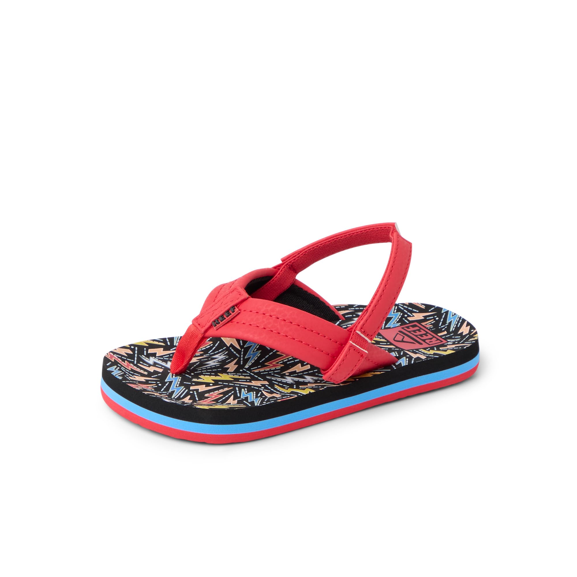 Reef Little Ahi Boys Sandal Multi Bolts 8 C