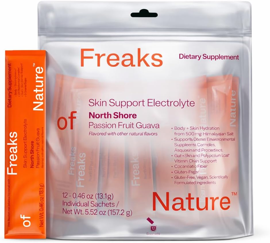 Freaks Of Nature Skin Support Electrolyte Drink Mix 12-Pack