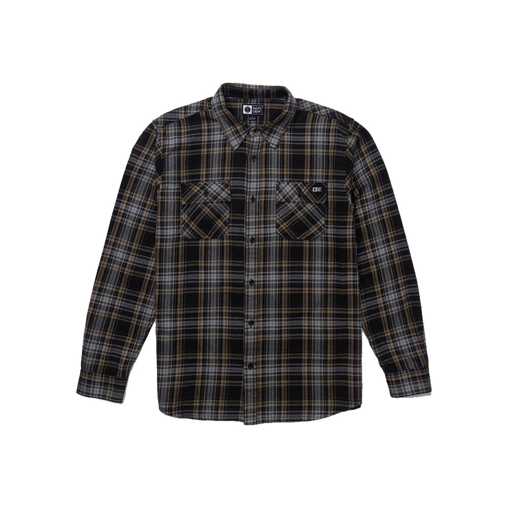 SALTY CREW DAYBREAK FLANNEL Phantom M