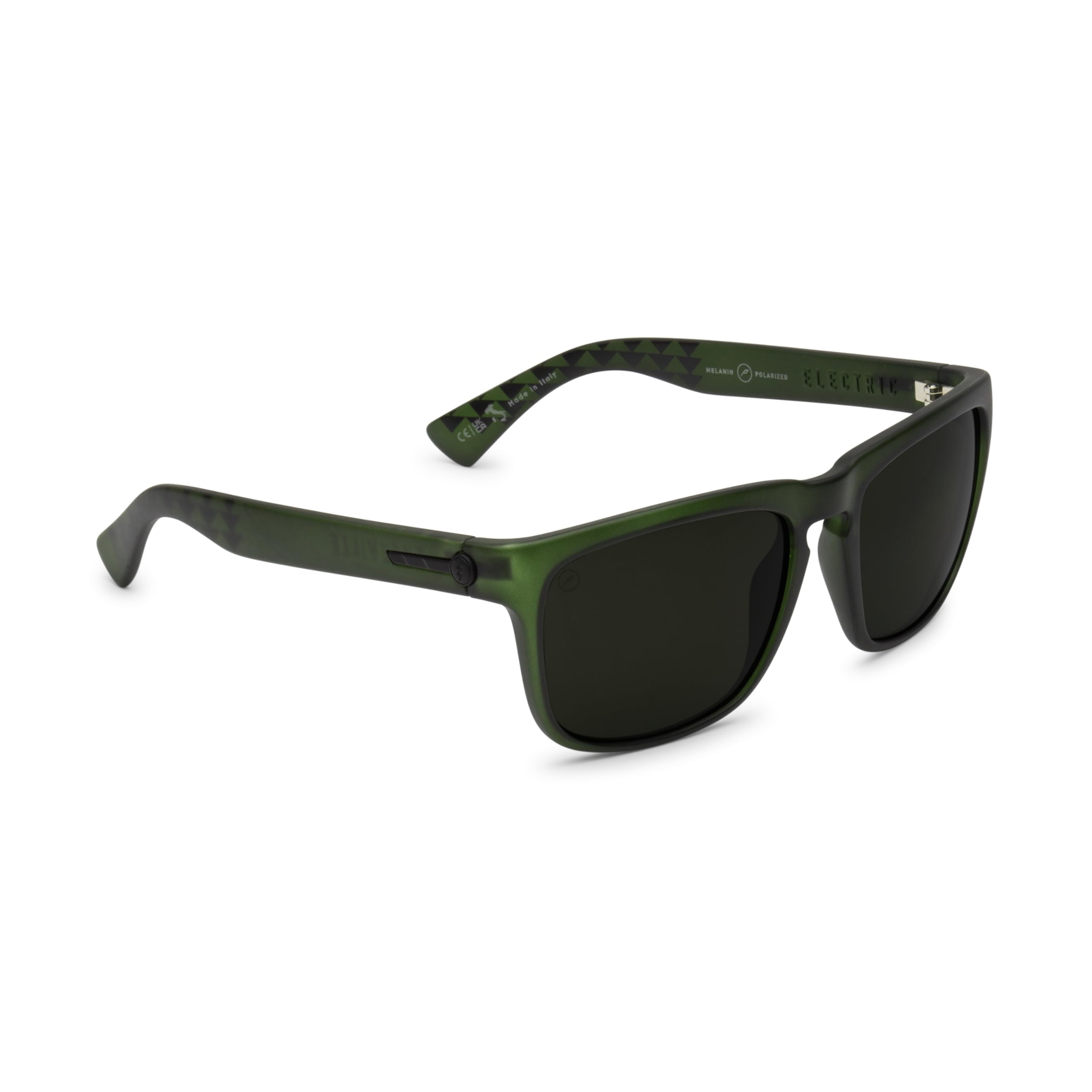 Electric Knoxville Polarized Sunglasses JMBritishRacingGreen Grey Square