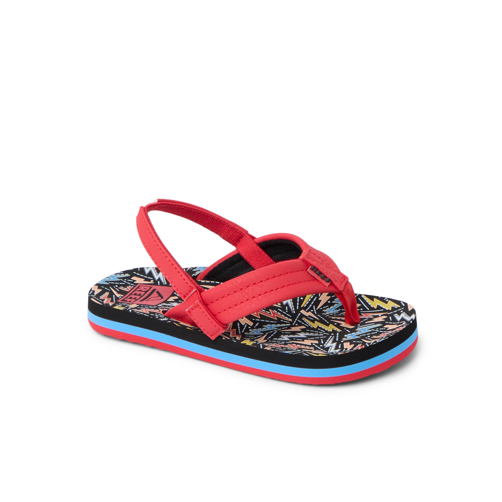 Reef Little Ahi Boys Sandal Multi Bolts 8 C