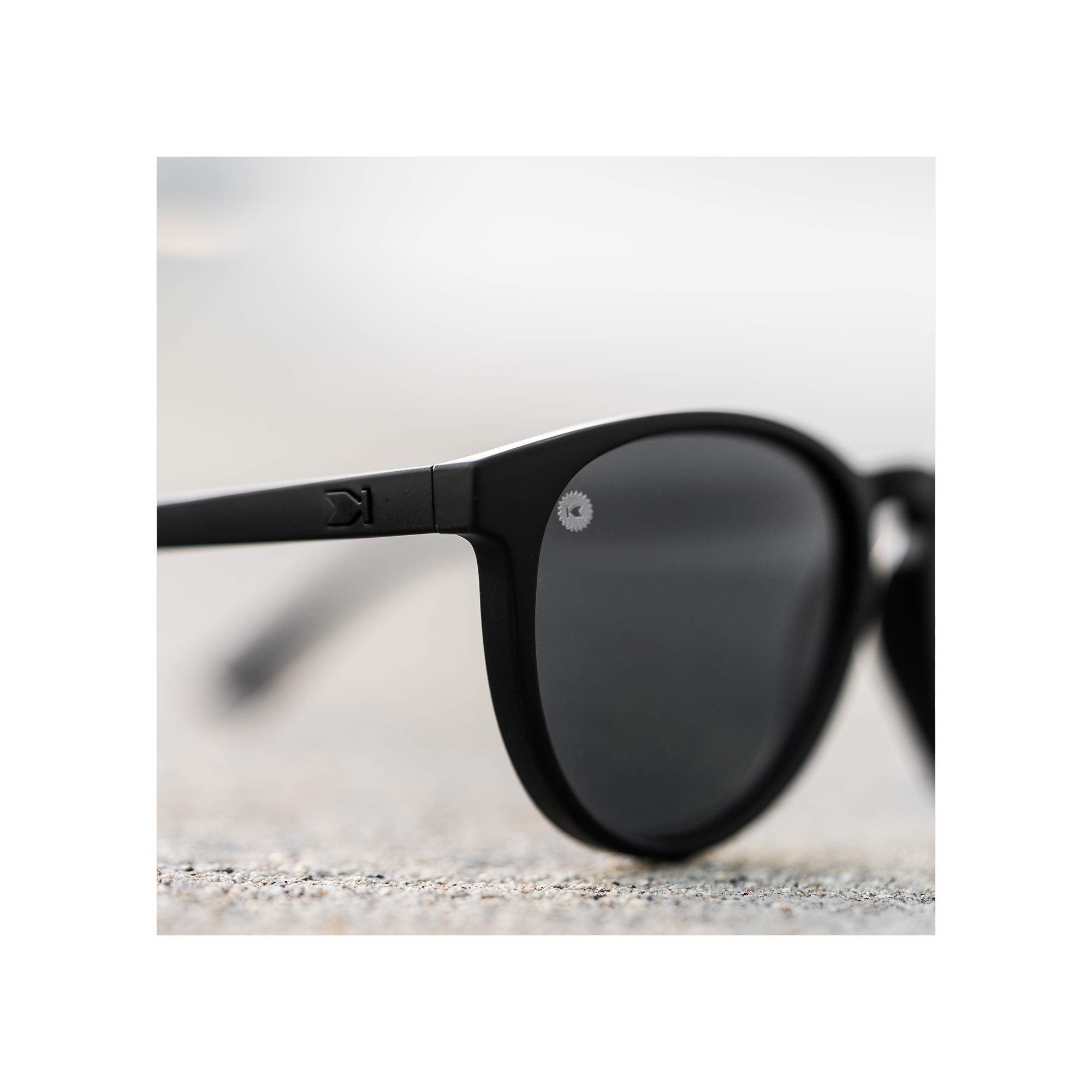 Knockaround Mai Tais Polarized Sunglasses BlackonBlack
