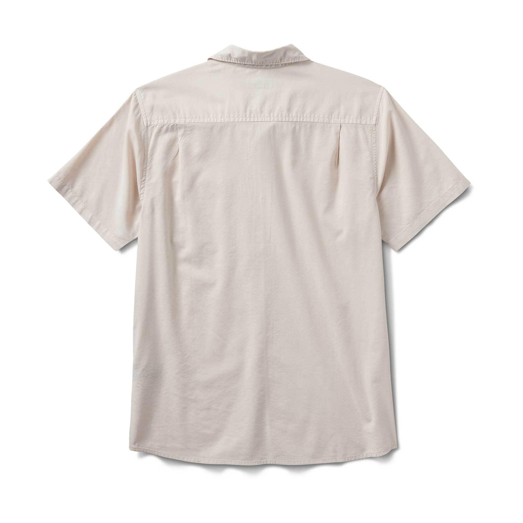 ROARK MADE TO FADE SS WOVEN WHB-WASHED BONE M