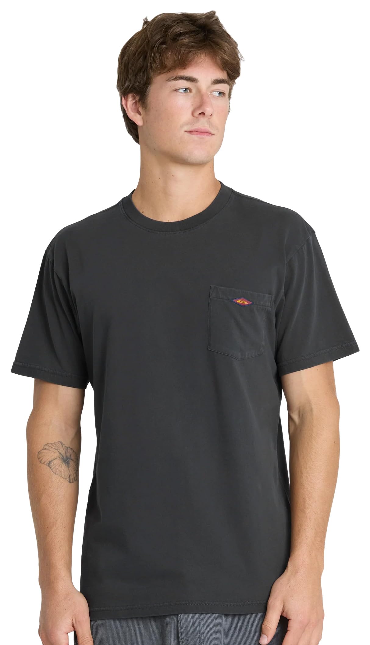 QUIKSILVER SALTWATER PKT TEE SWP BHZ-BLUE HAZE XL