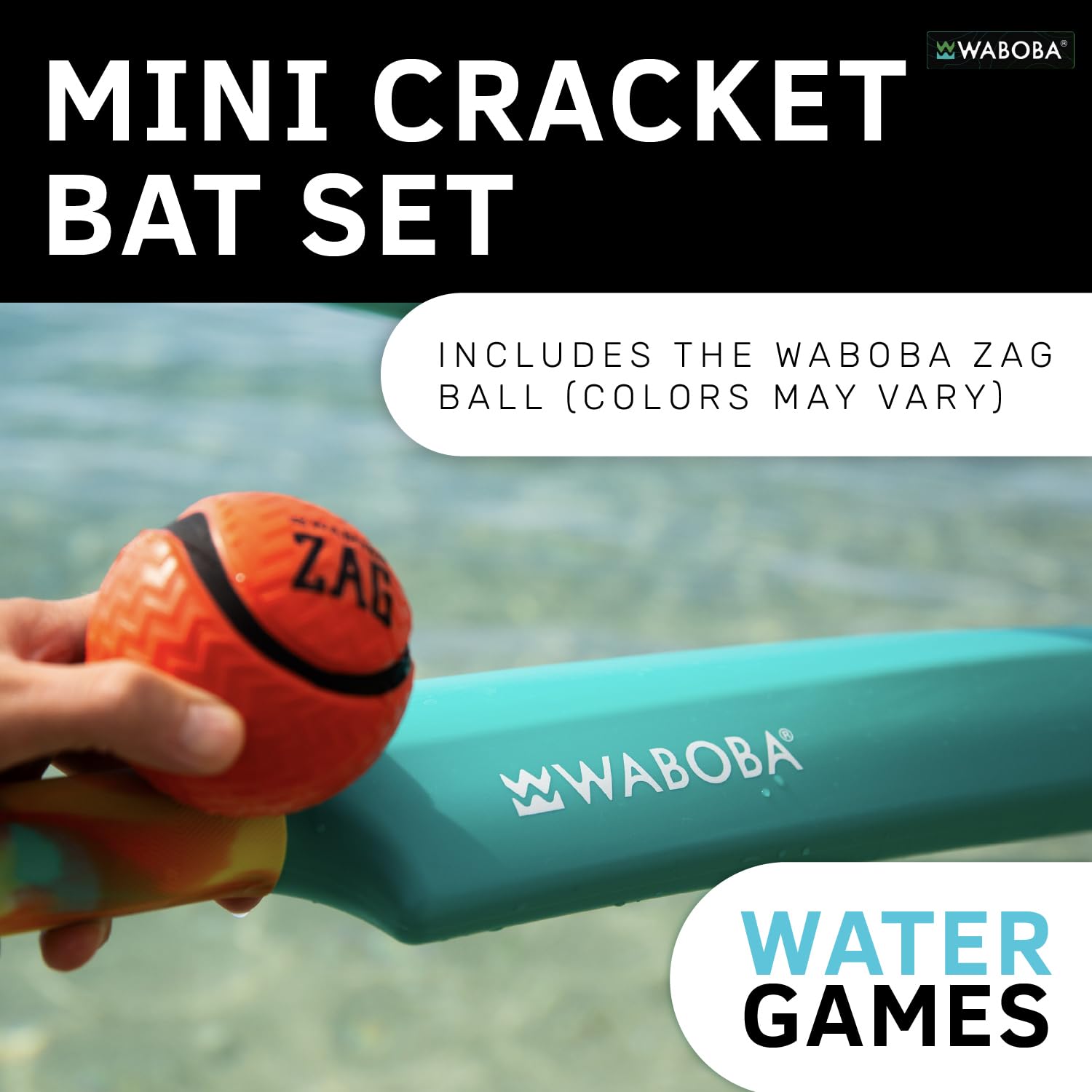 Waboba Mini WaterCracket w/ Zag Ball assorted