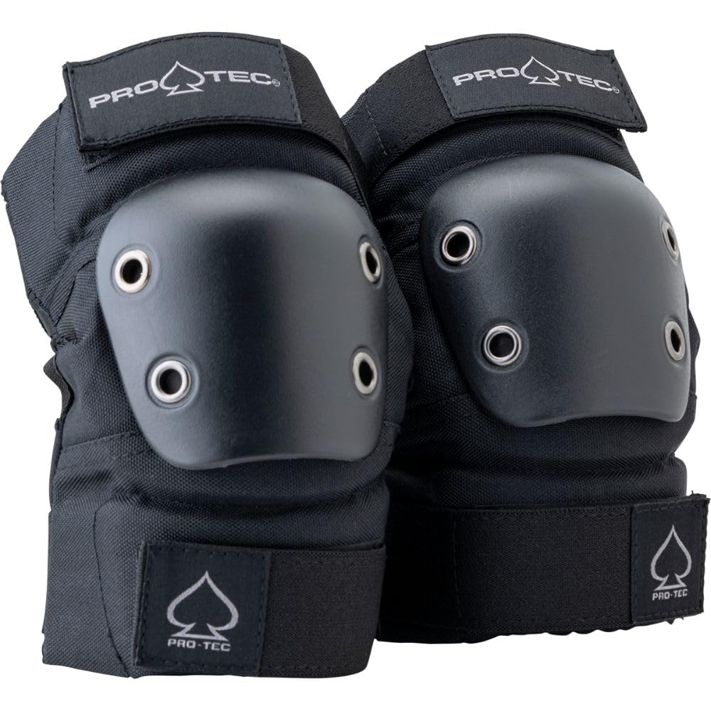 Pro Tec Street 3 Pack Open Back Pad Set Adult Black XL