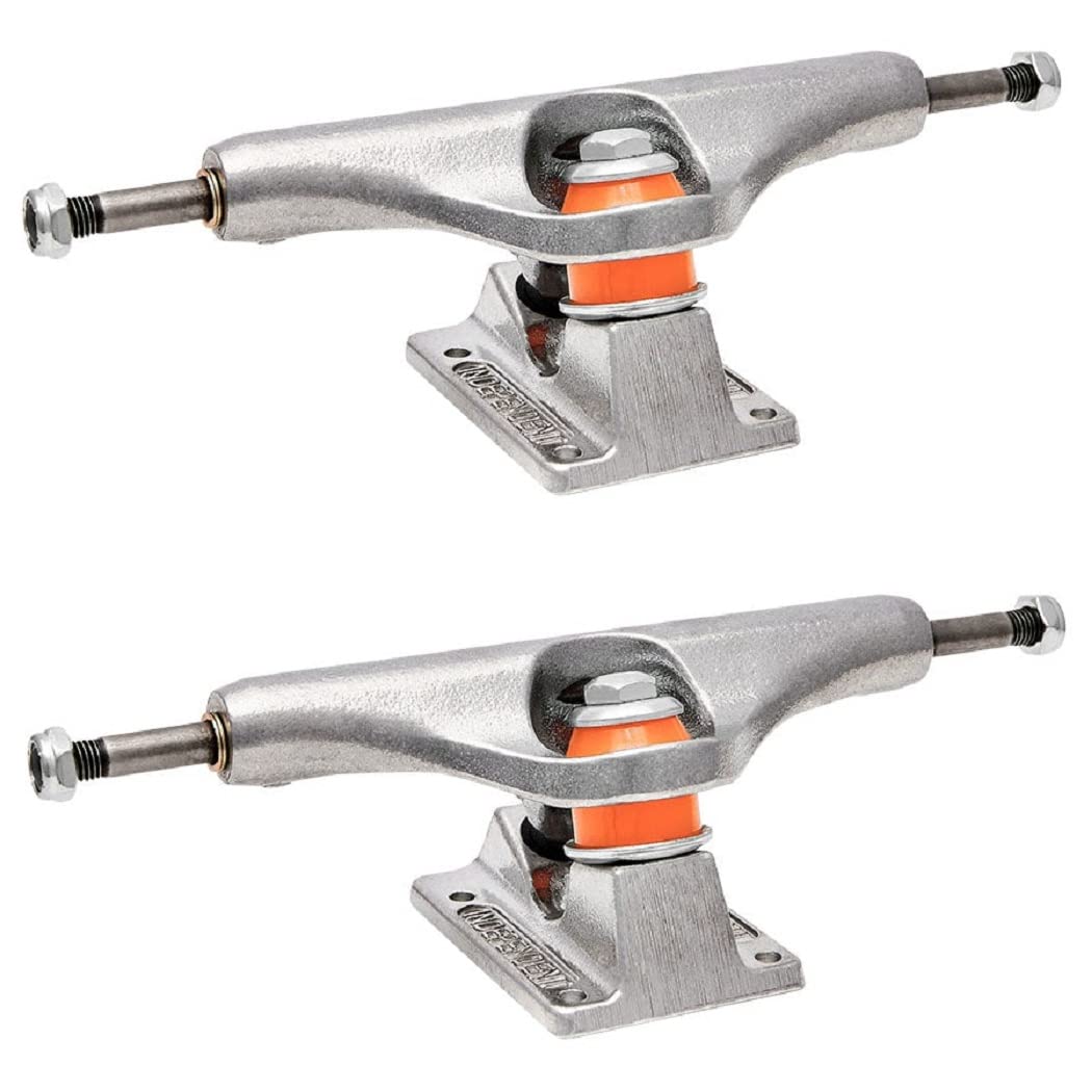 Independent Polished Mid Inverted Kingpin Trucks Silver 129