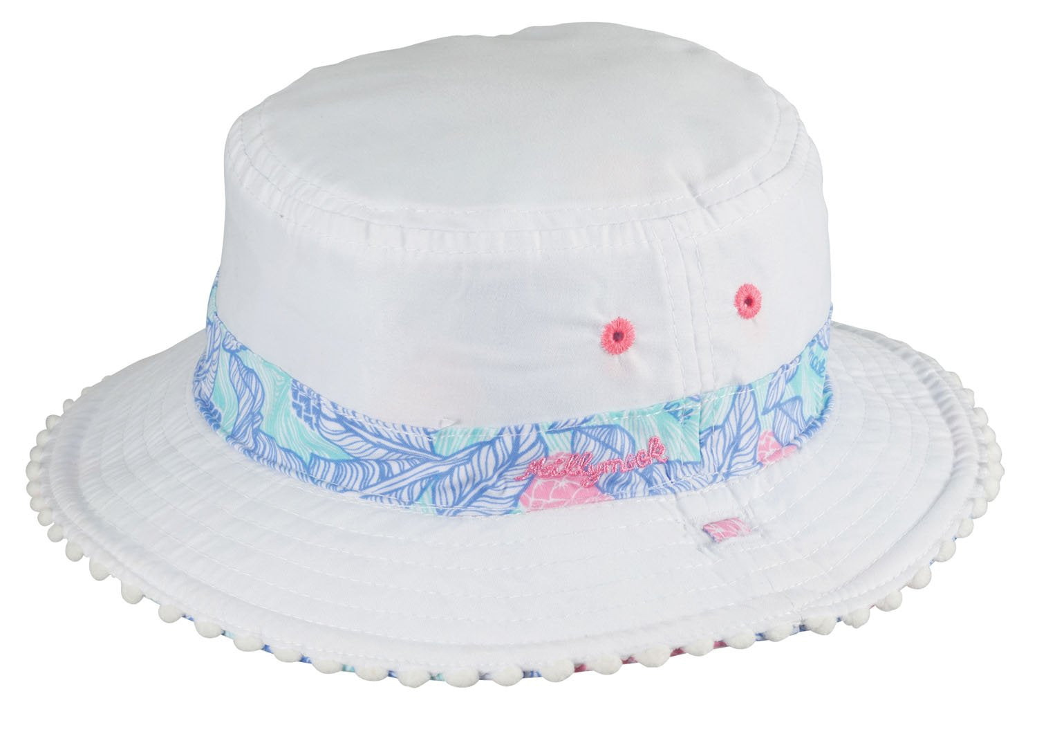 Dozer Girls Bucket Hat Tropics Blue 2-5
