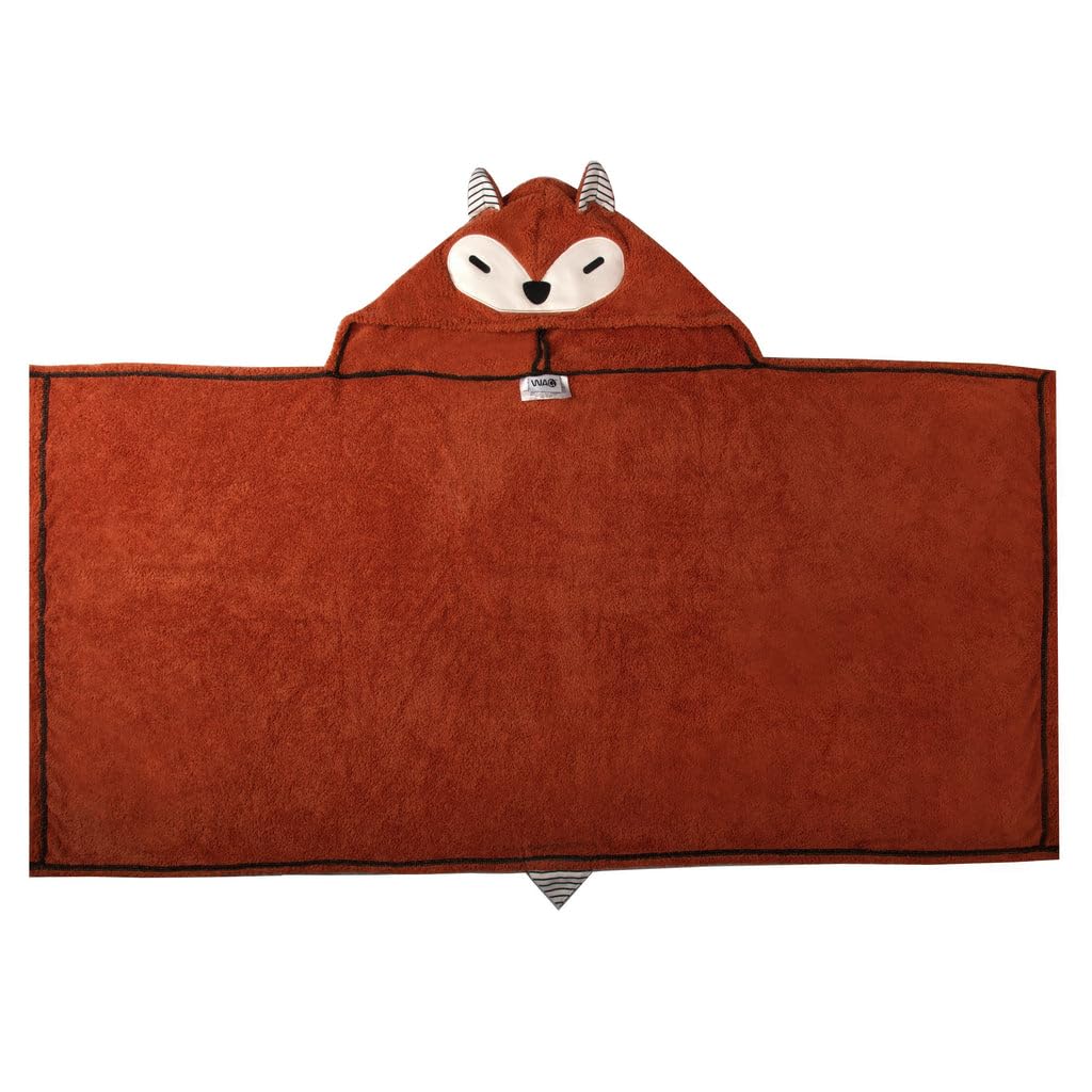 Waci Plush Kids Hooded Towel Assorted