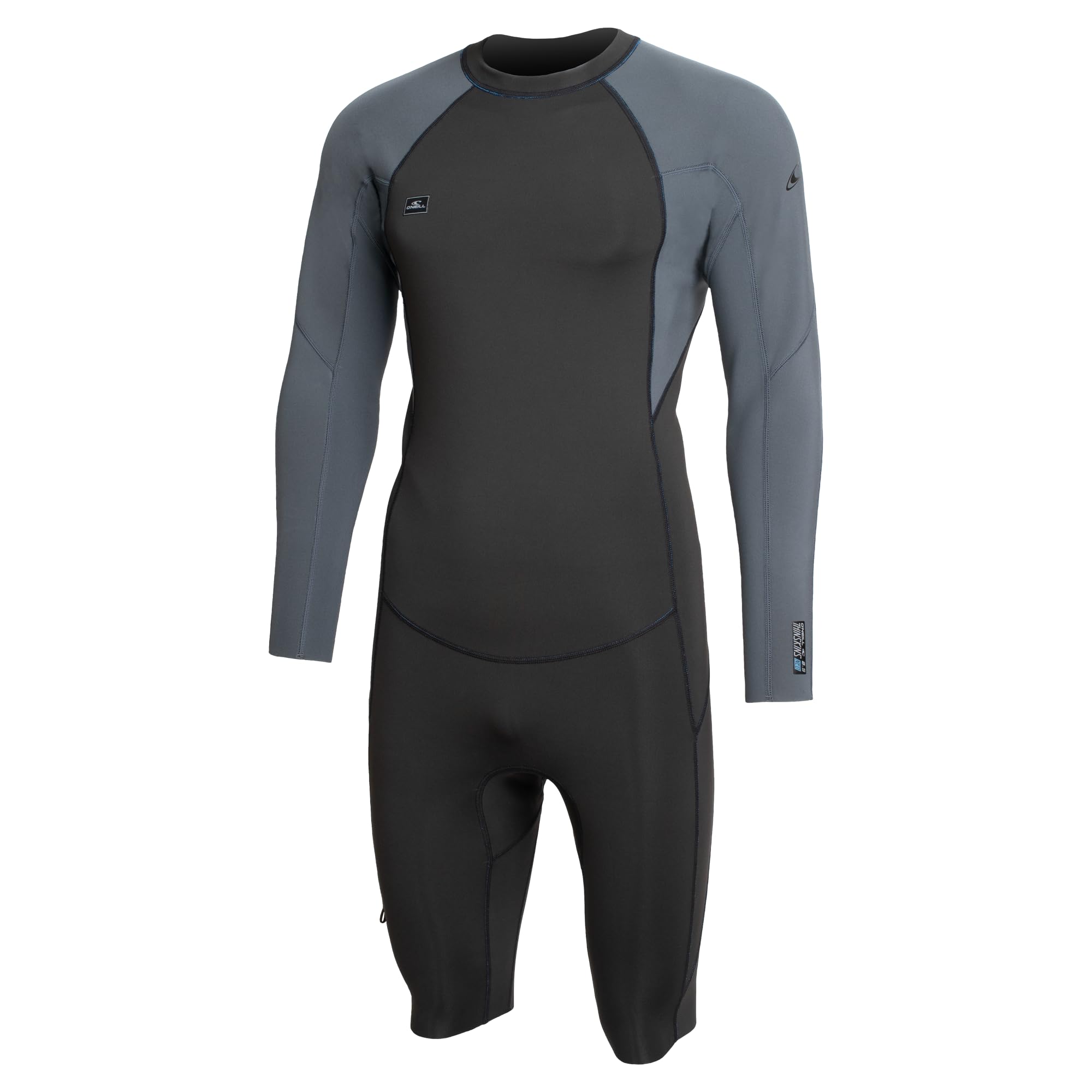 O Neill Thinskins 0.5mm LS Springsuit R76-Black-Graphite-Graphite XXL