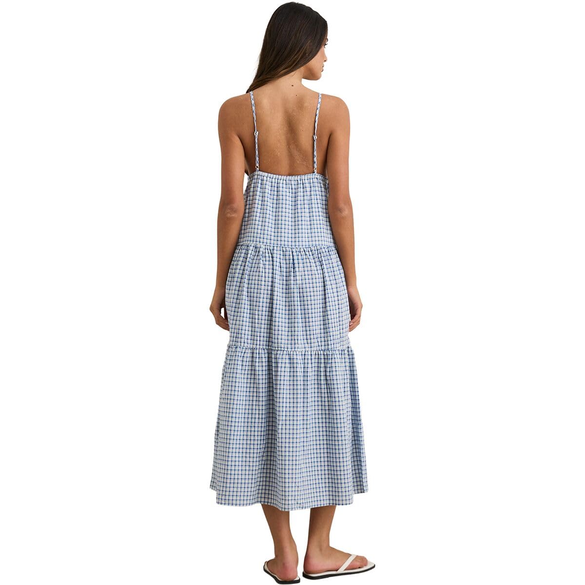 RHYTHM JACI MAXI DRESS BLU-BLUE 2S