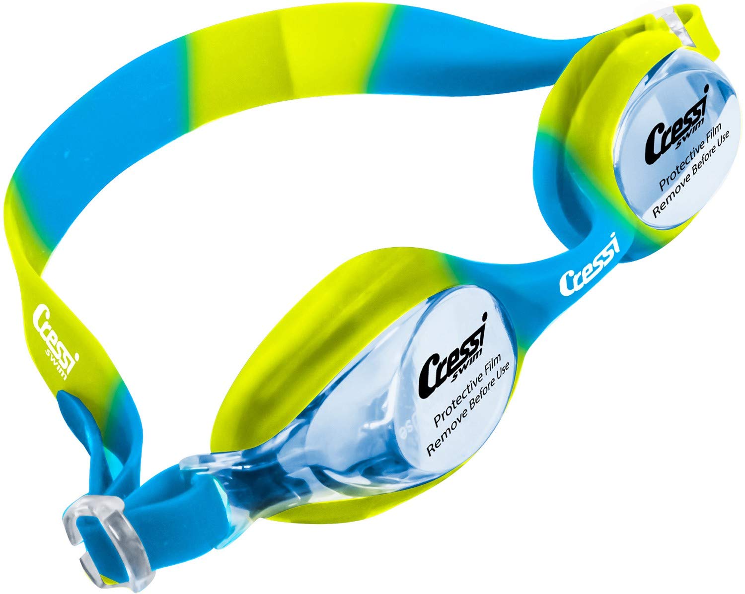 Cressi Seahorse Kids Goggle Green/Azure