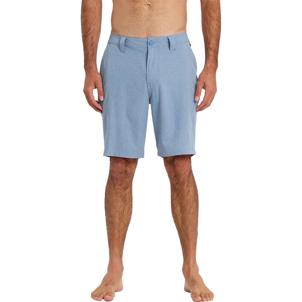 QUIKSILVER UNION HEATHER AMPHIBIAN 20 RVB-RIVIERA 40