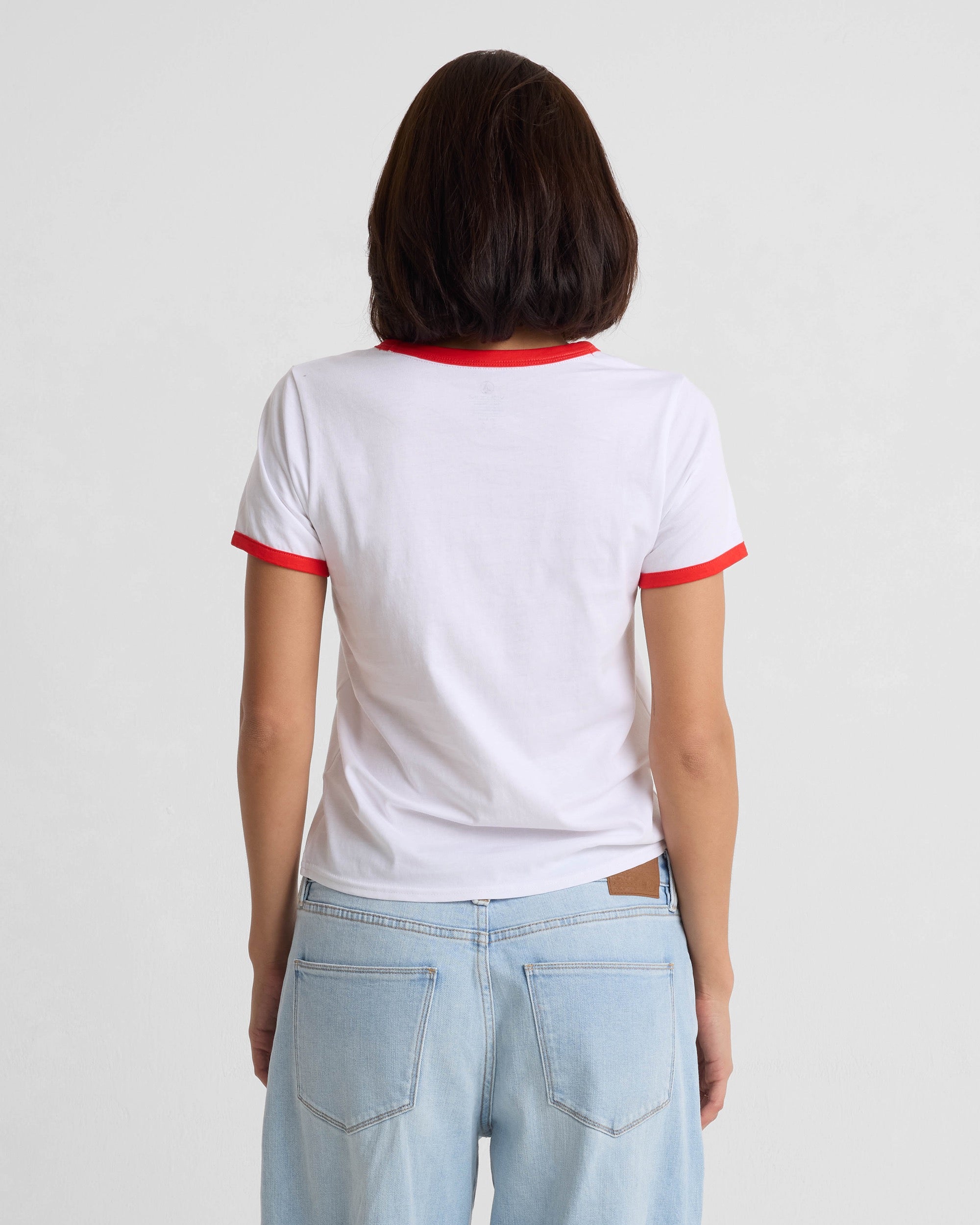 Volcom Brk Up Ringer Tee WHT M