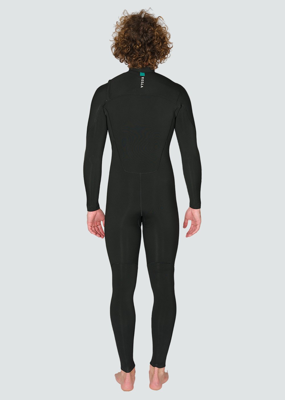 Vissla 7 Seas 3/2mm Chest Zip Fullsuit BLK-Black25 MT