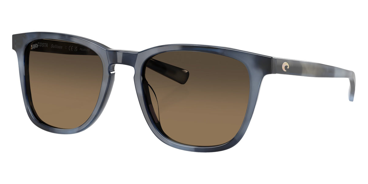 Costa Del Mar Sullivan Polarized Sunglasses Somos BlueTortoisew/Copper 580G