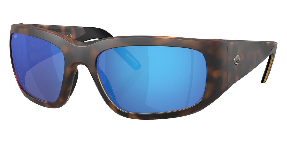 Costa Del Mar Bulley Bait Sunglasses Matte Tortoise Blue Mirror 580G