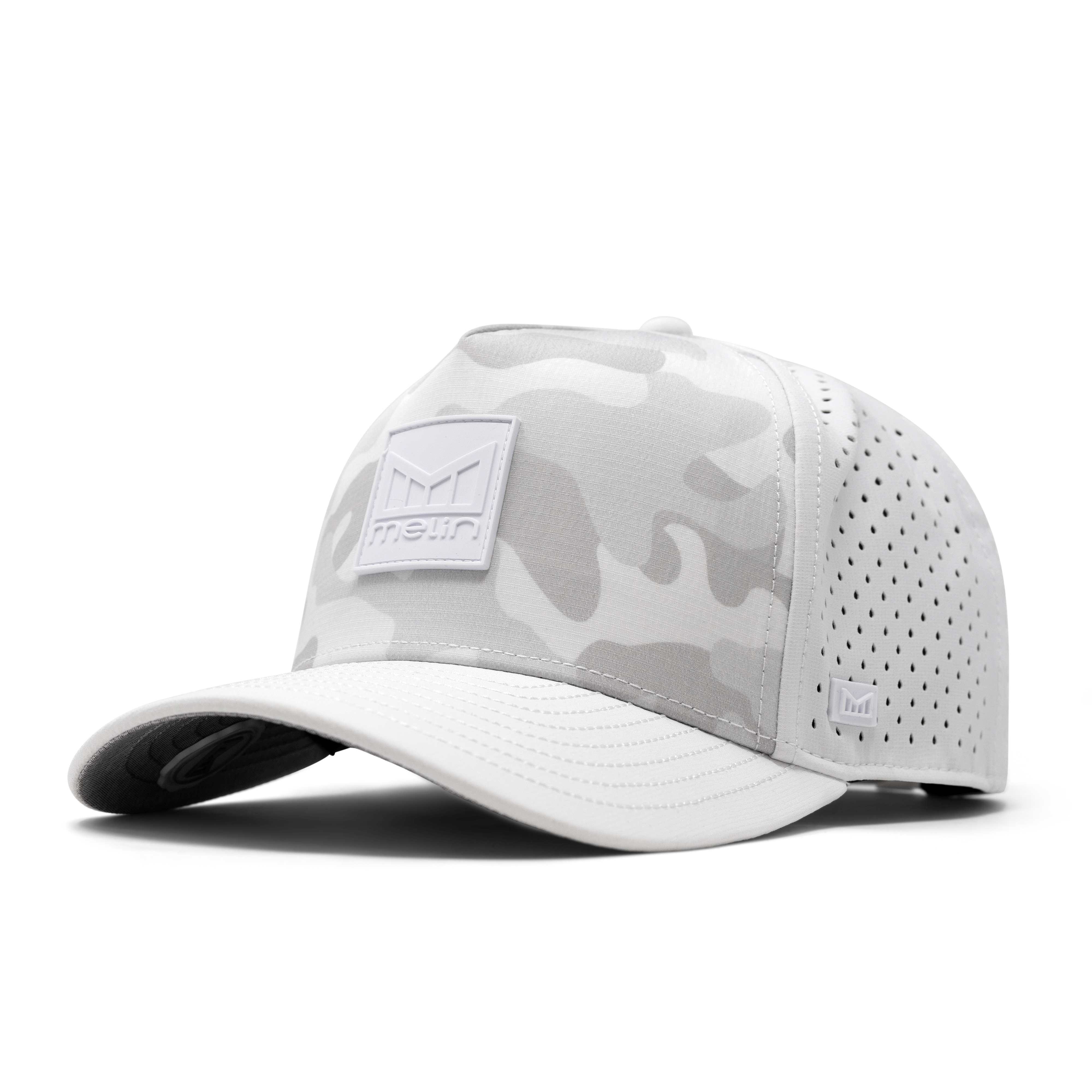Melin Hydro Odyssey Stacked Hat SnowCamo C
