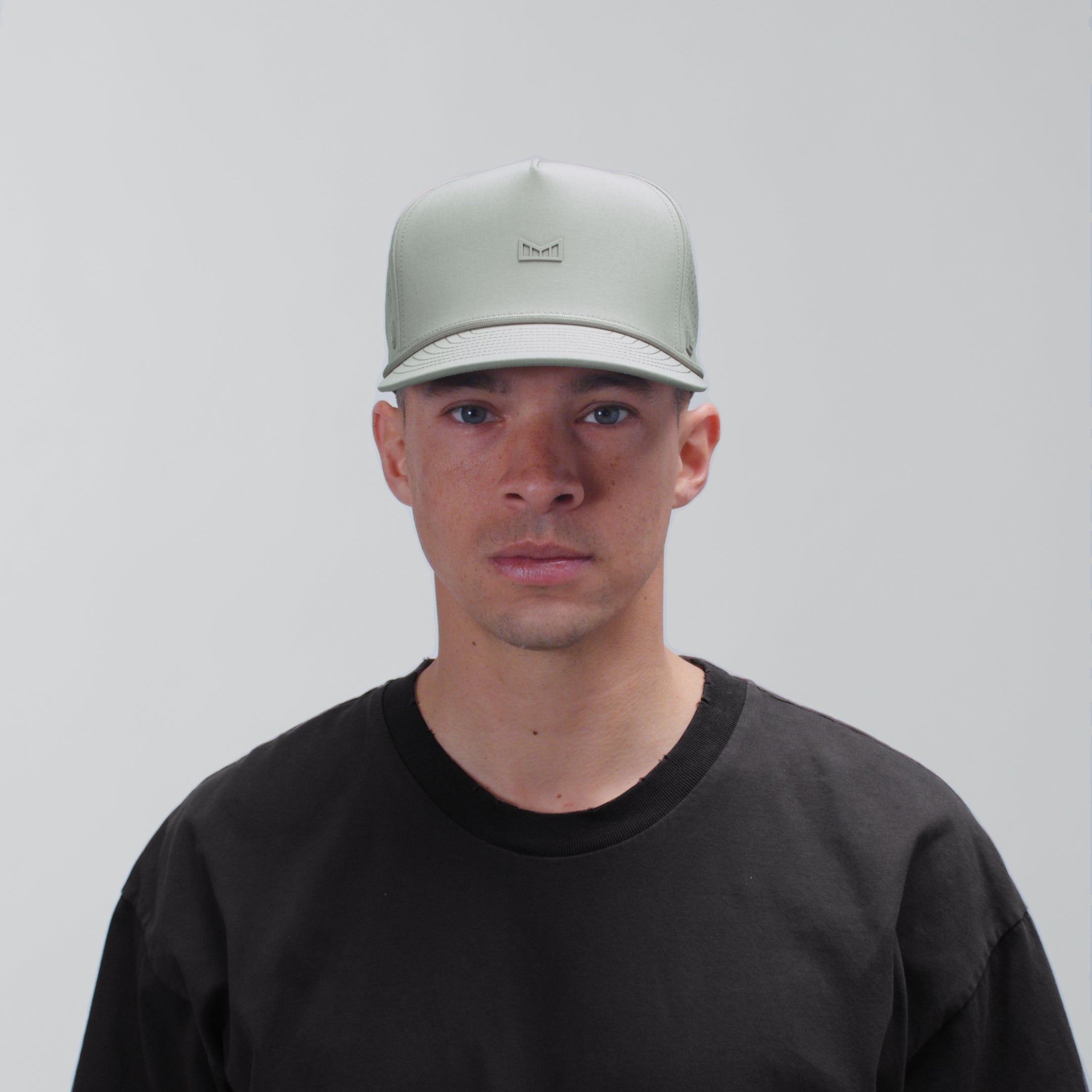 Melin Hydro Odyssey Rope Bulls Icon Hat Shadow Sage S