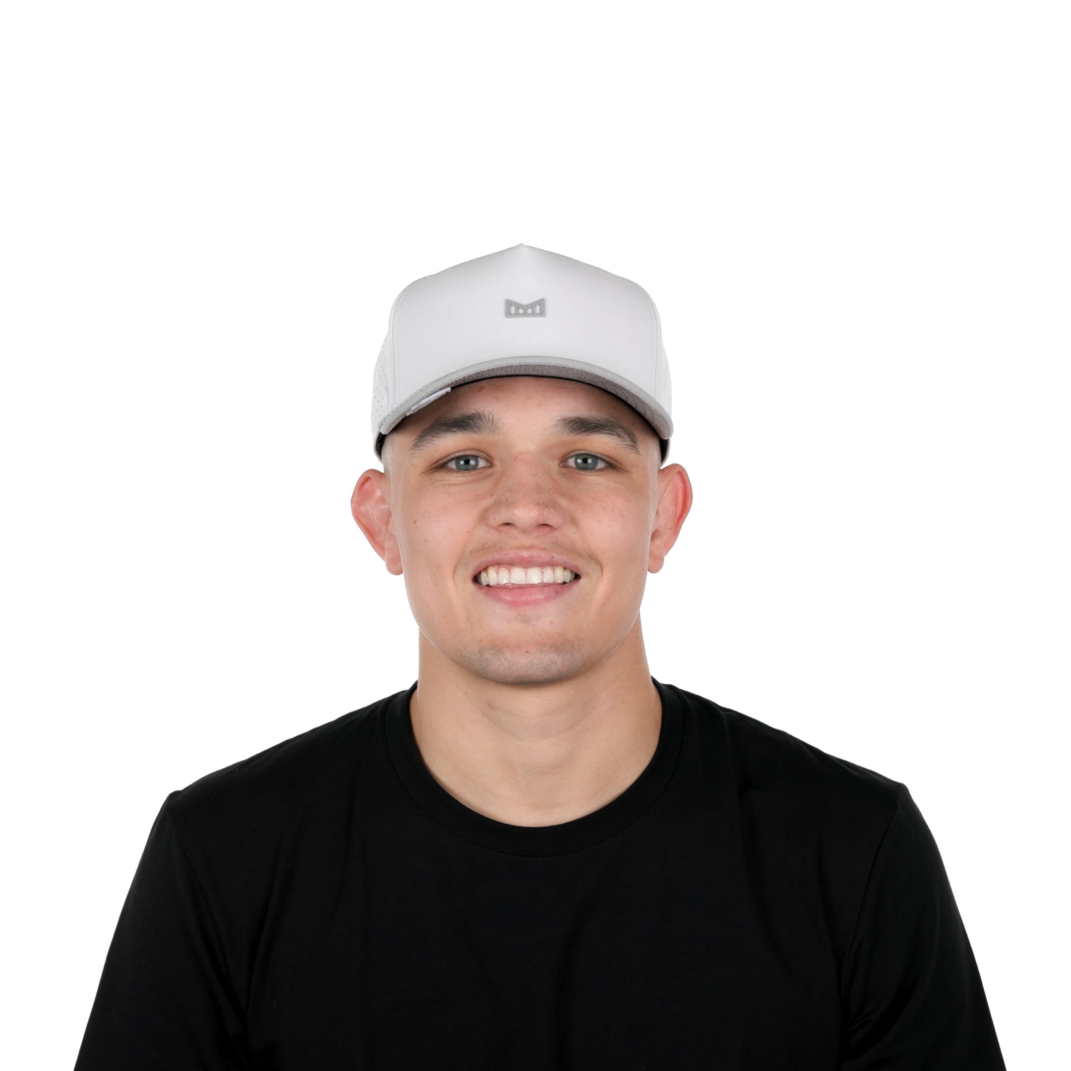 Melin Hydro Odyssey Rope Bulls Icon Hat White C