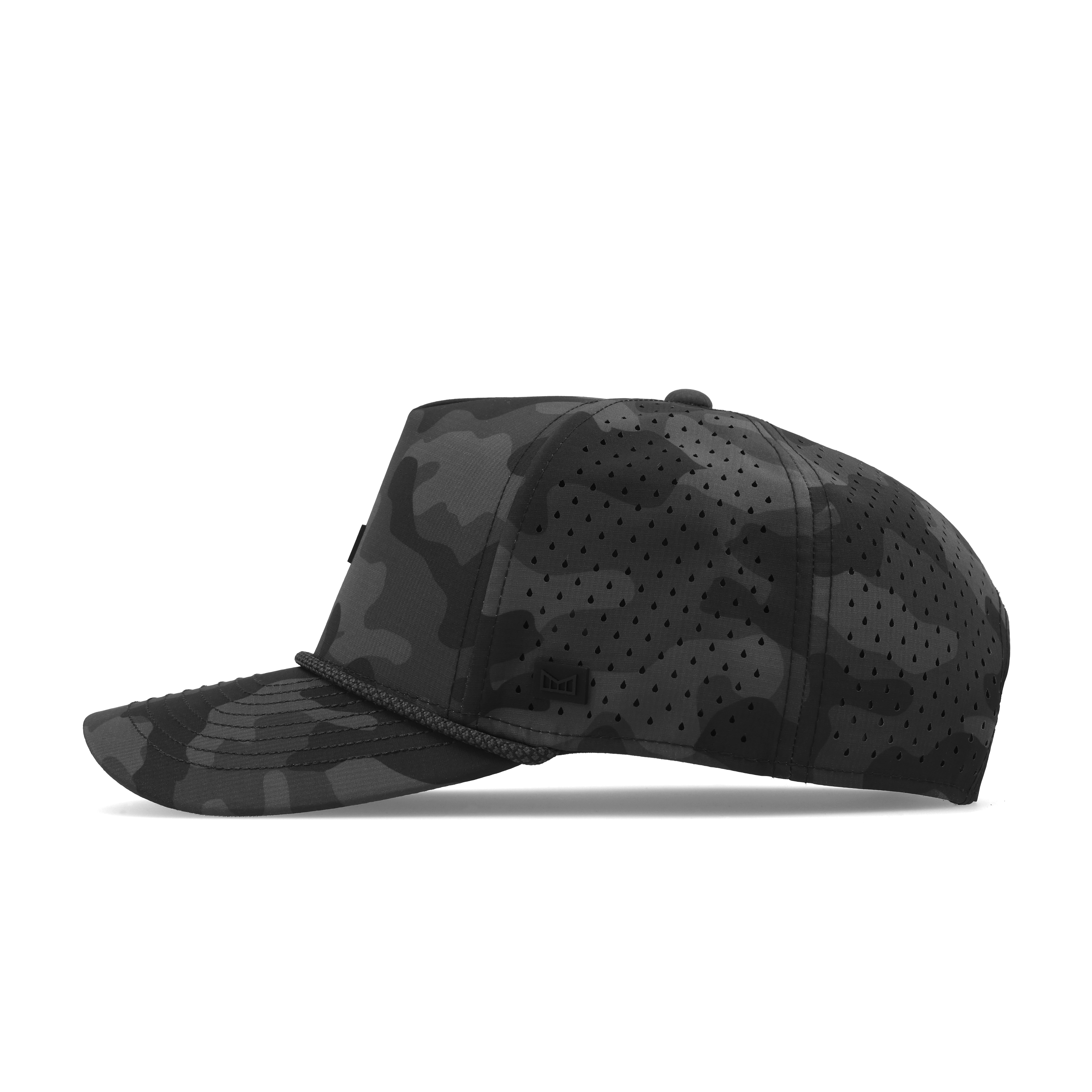 Melin Hydro Odyssey Rope Bulls Icon Hat Black C