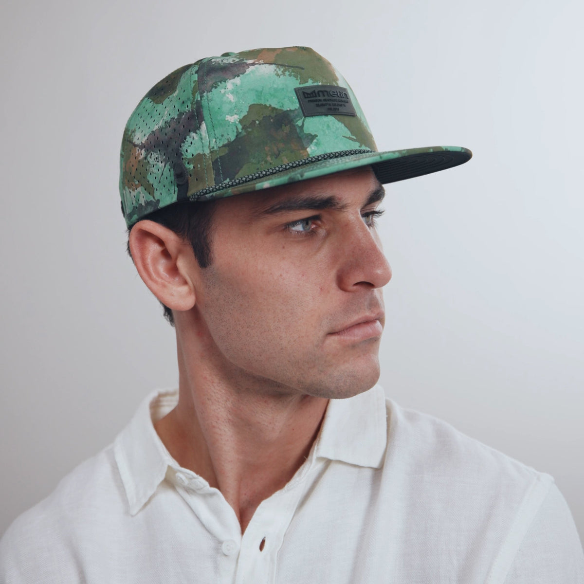 Melin Hydro Coronado Hat Watercolor Camo C