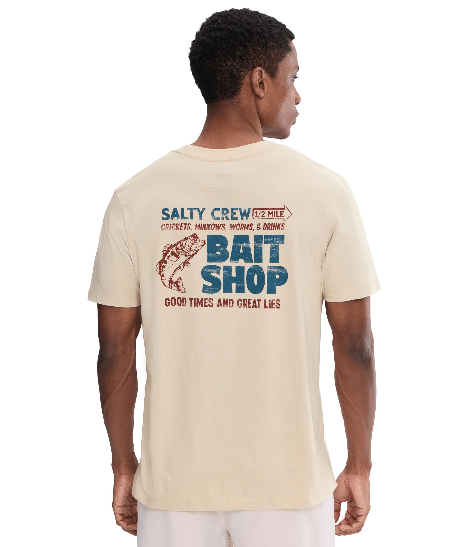 SALTY CREW BAIT SHOP SS TEE Bone XL