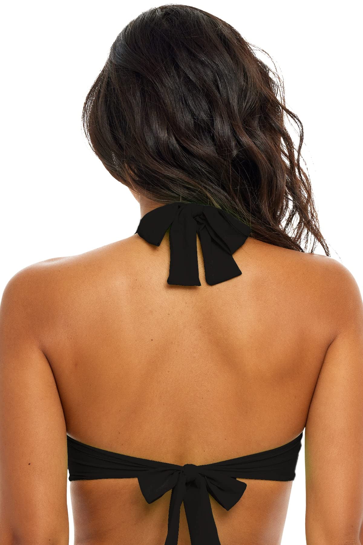 H2OH Ultimate Underwire Bandeau BLK D