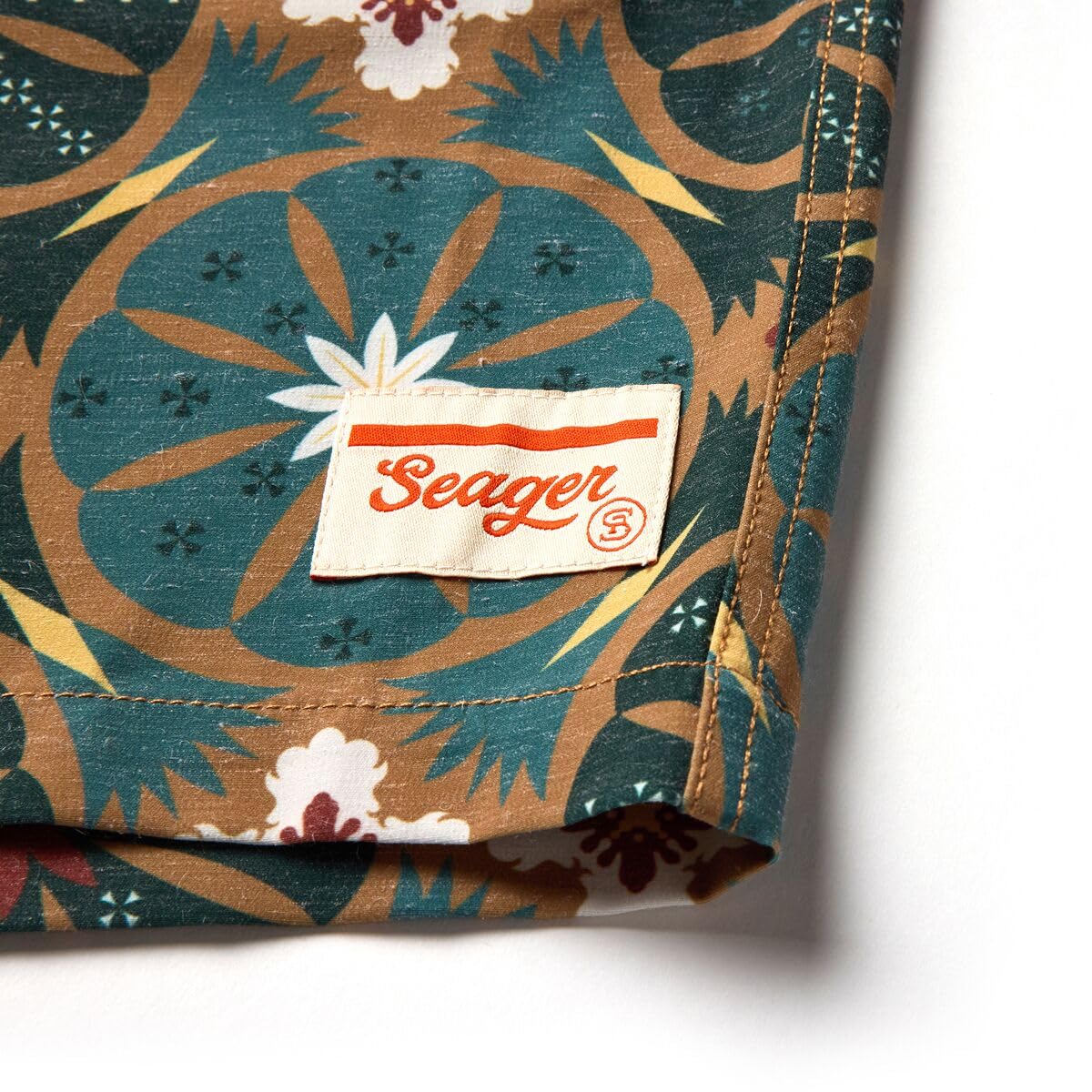 Seager Yuma Elastic Waist Trunk Peyote S