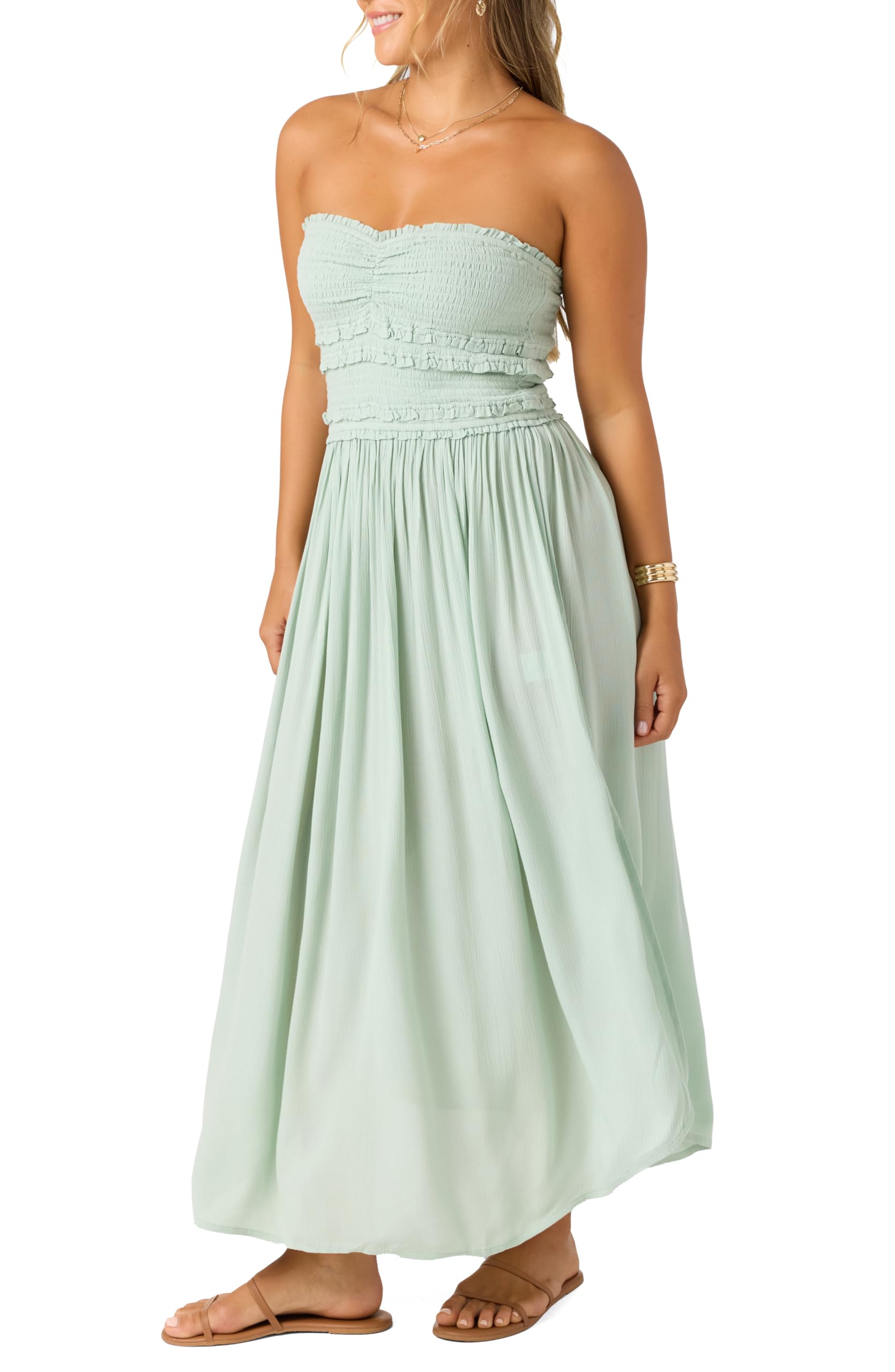 O'NEILL DEVYN MIDI DRESS SEA M