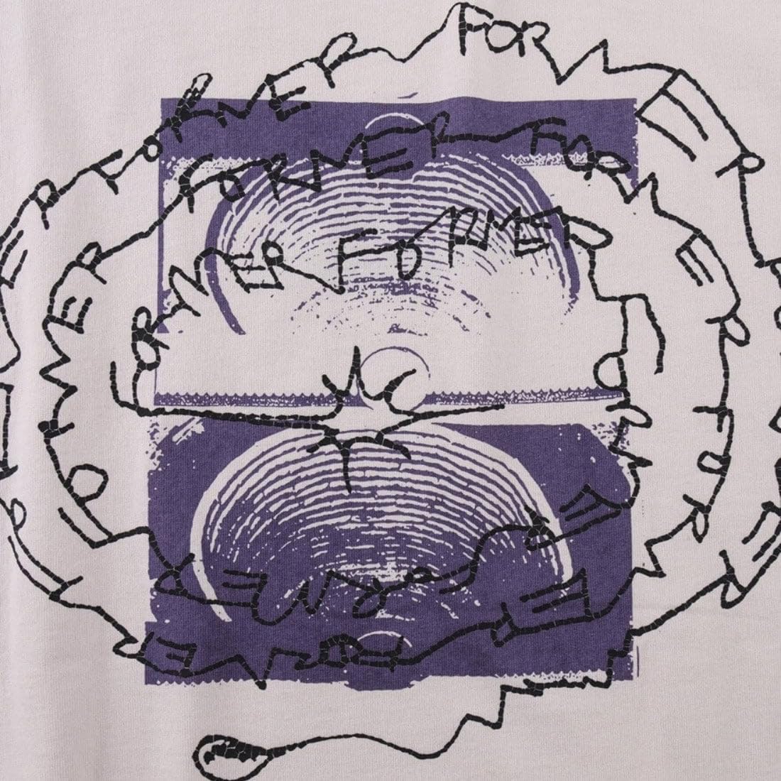 Former Merchandise Furor T-shirt Bone L
