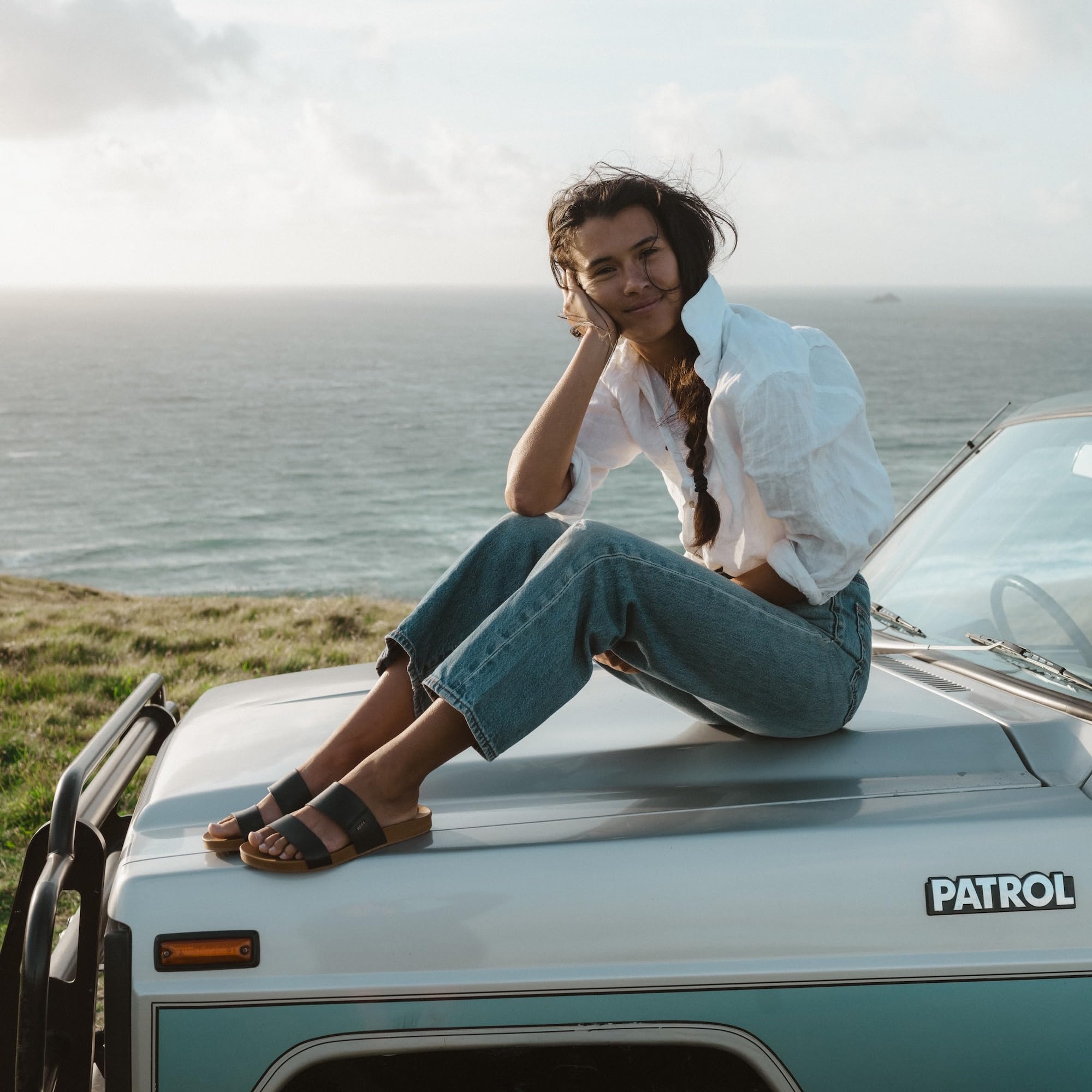 Reef Cushion Vista Womens Sandal Sage 7