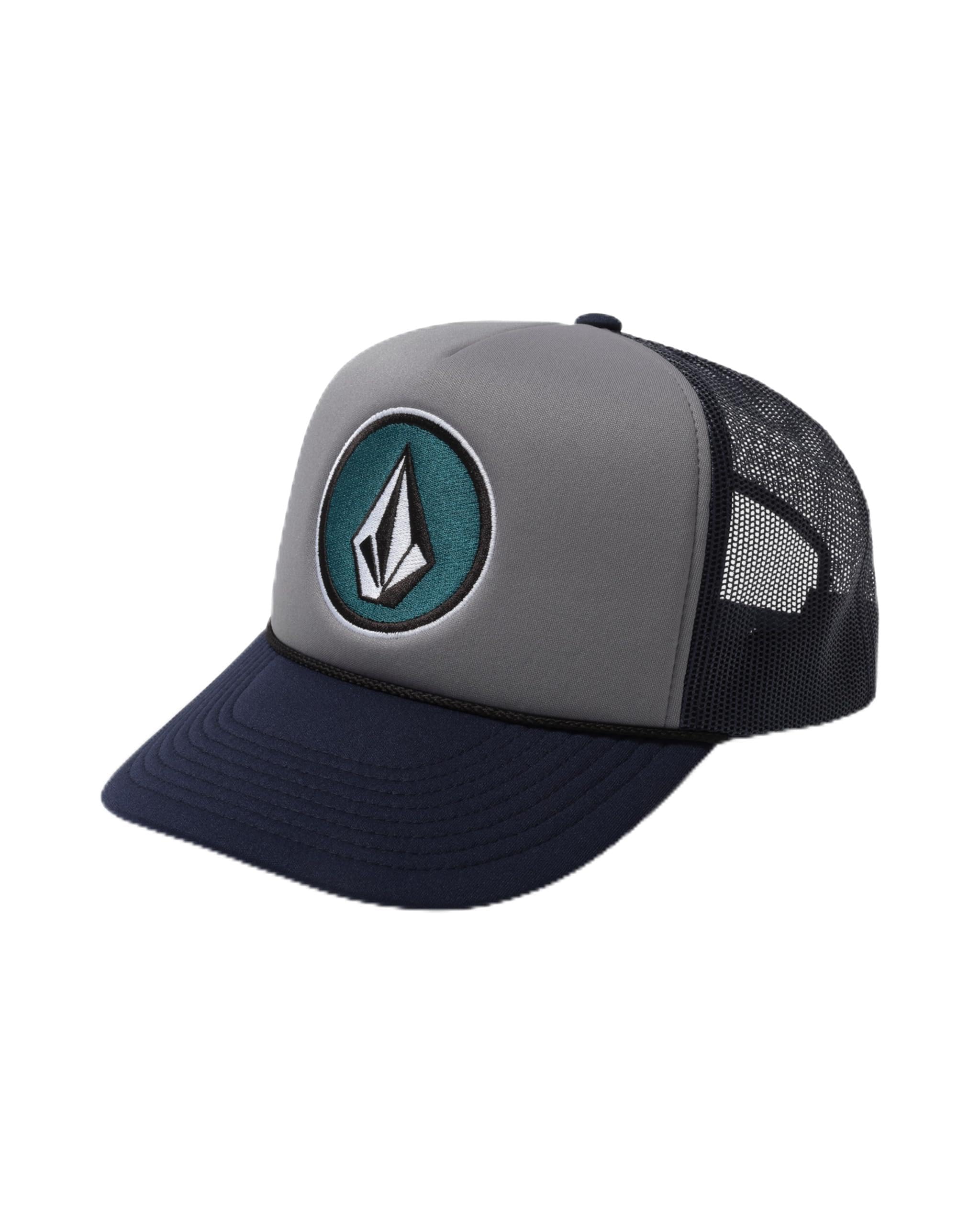 Volcom Full Stone Hthr Flexfit Hat DBI-DUST BOWL INDIGO S/M