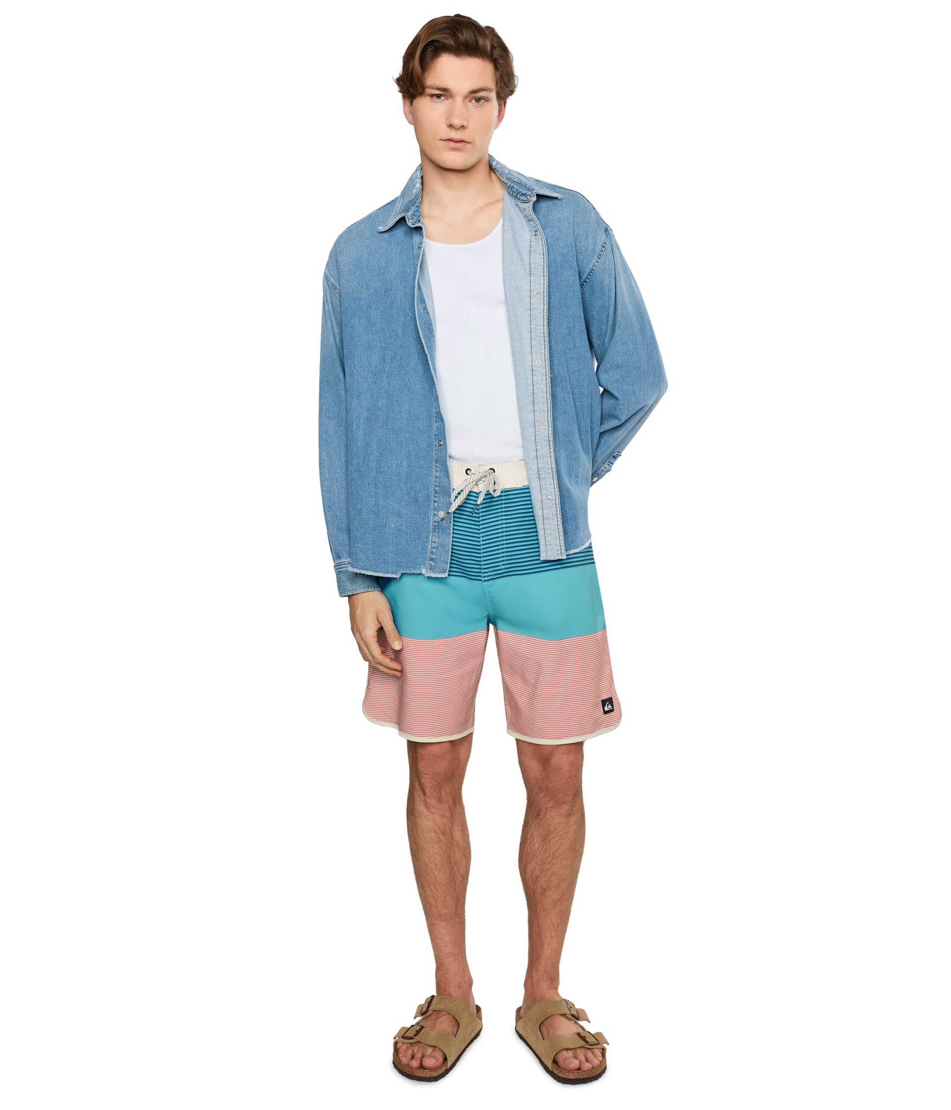 QUIKSILVER SURFSILK TIJUANA 19 AQU-AQUA 34