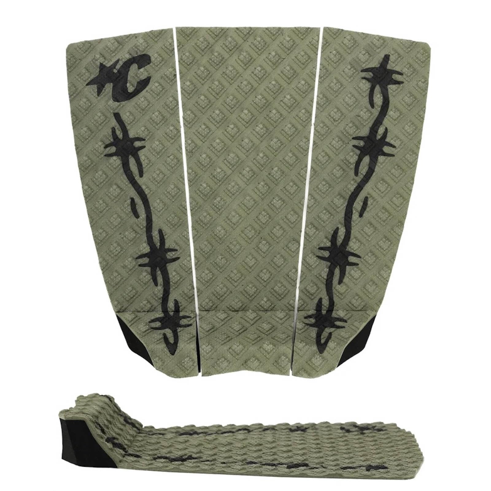 Creatures of Leisure Jack Freestone Lite EcoPure Traction Pad Dark Army Black Barbed Wire