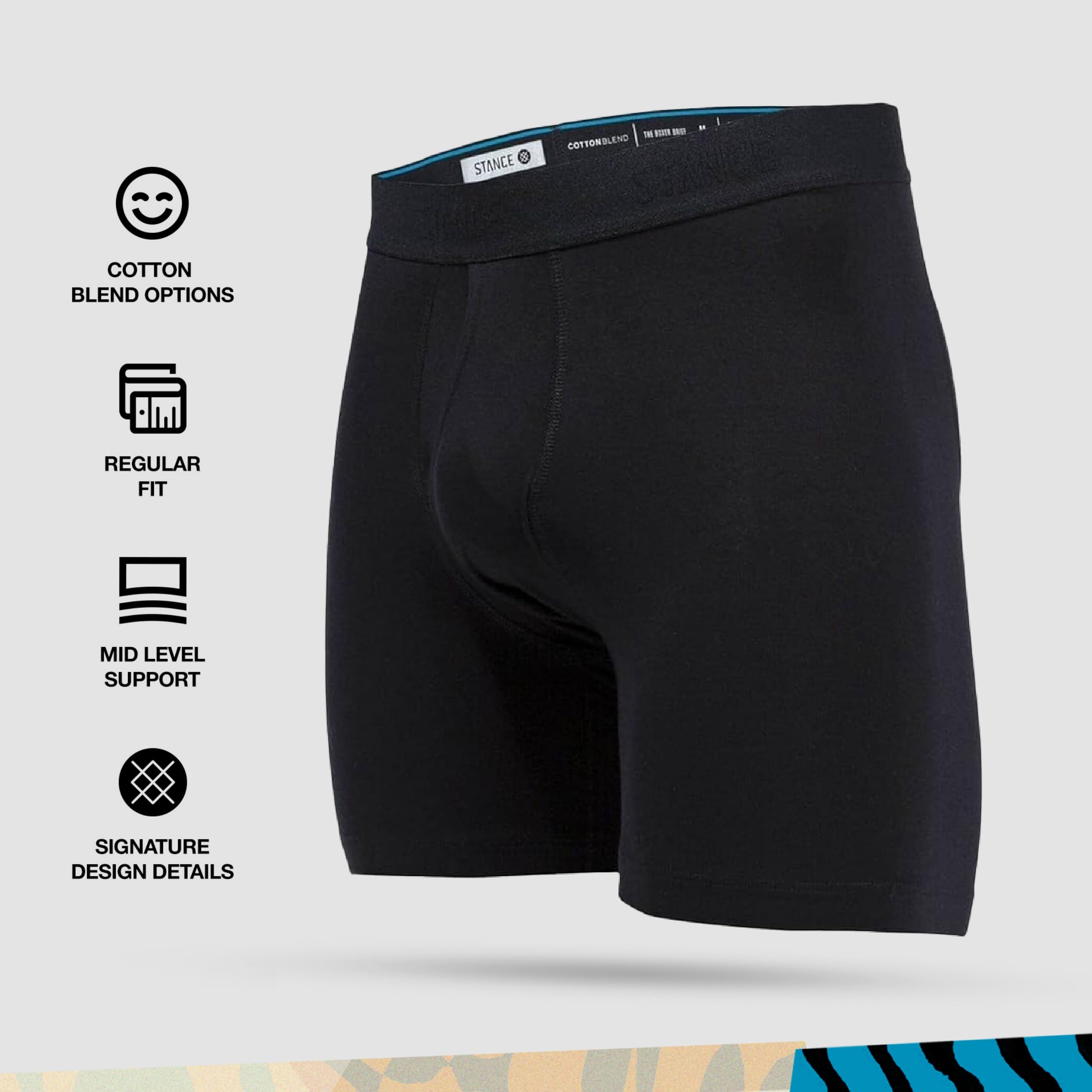 Stance OG Boxer Brief BLK S