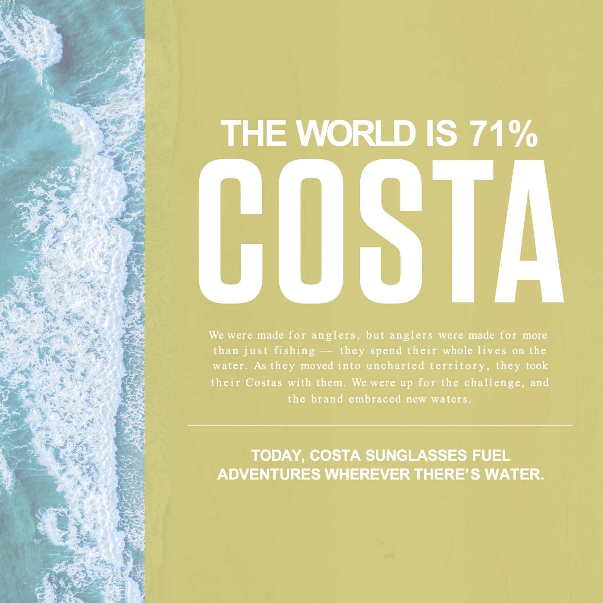 Costa Del Mar Loreto Sunglasses Palladium Blue Mirror 580G