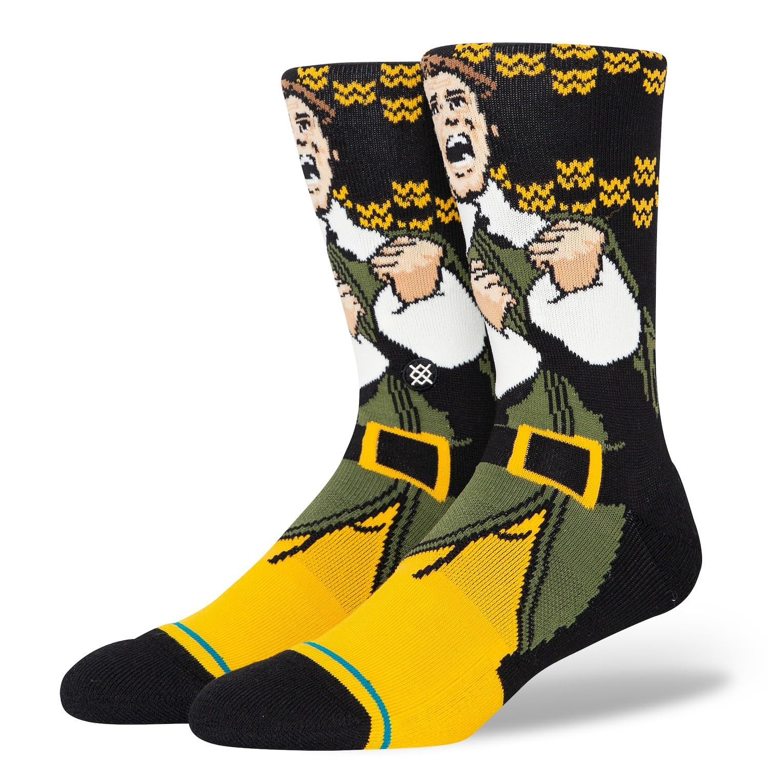 Stance Smilings My Favorite Socks Black S
