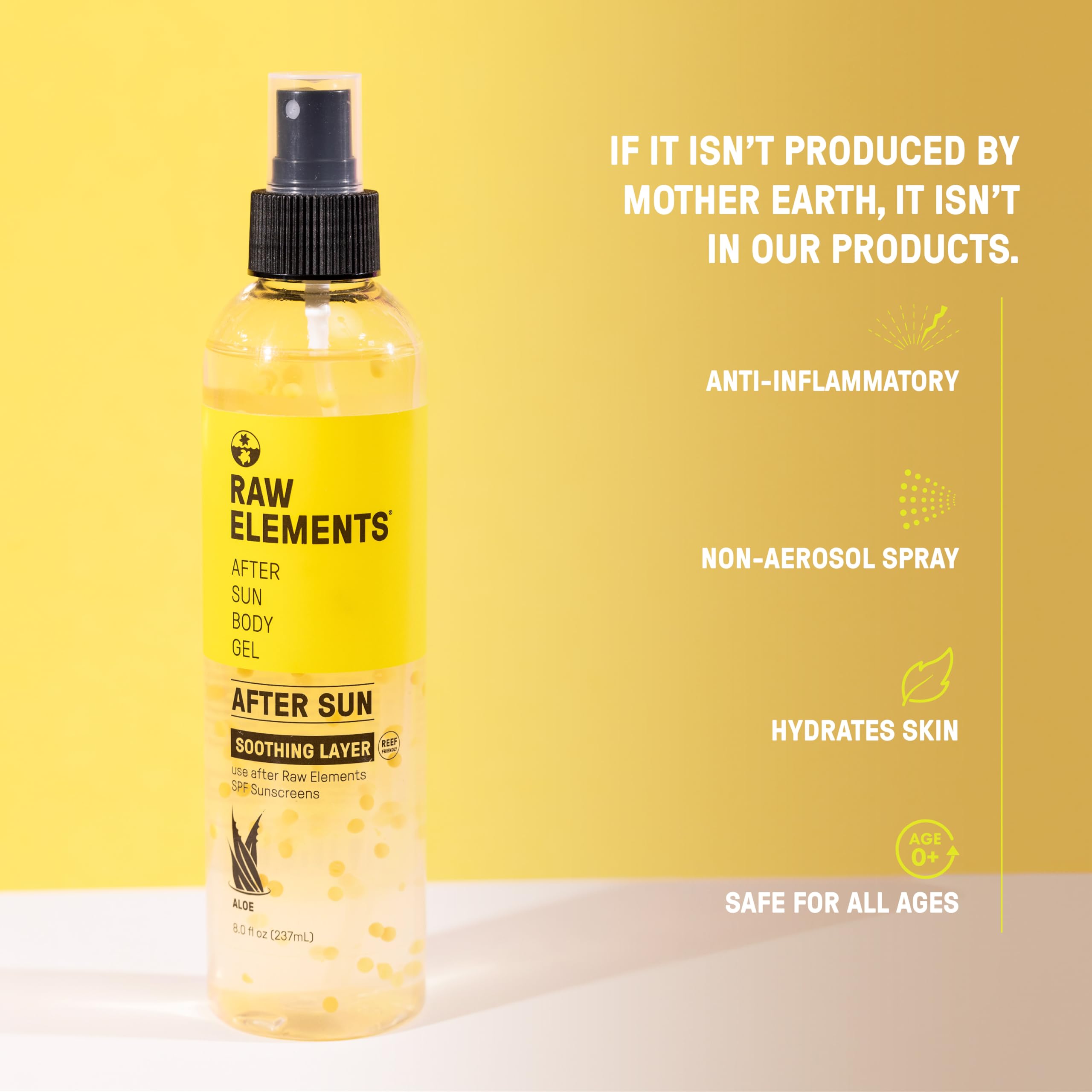 Raw Elements Aloe After Sun 8oz