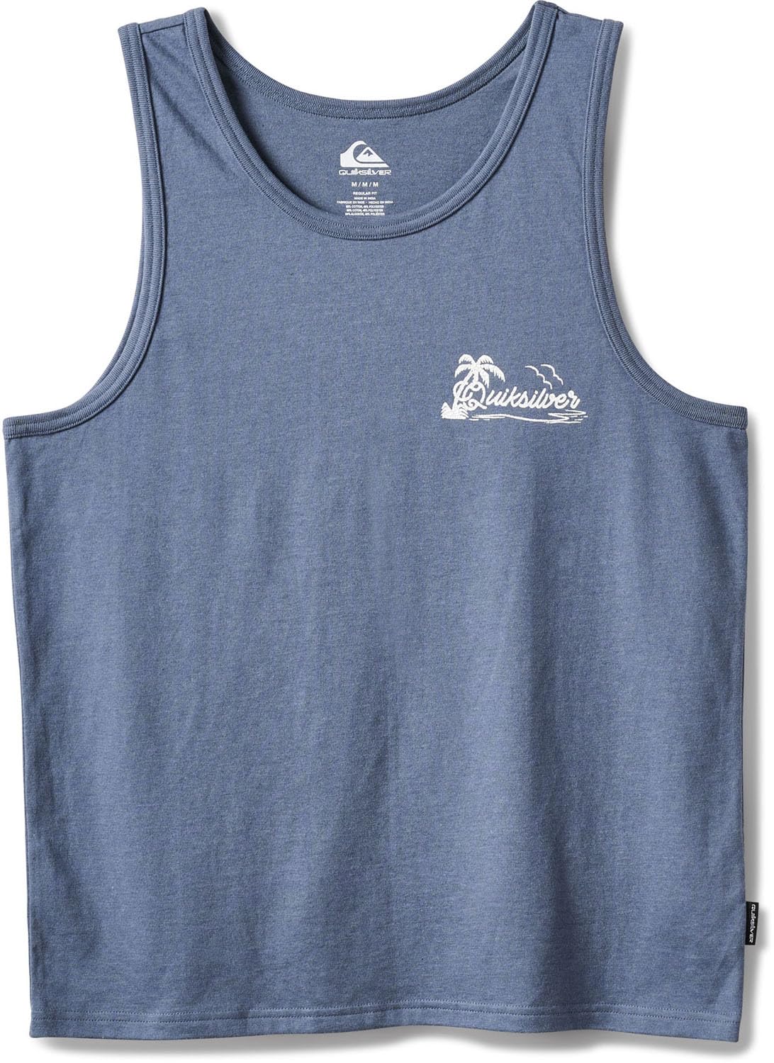QUIKSILVER ISLAND VIBIN TANK MT1 CHNH-CHINA BLUE HEATHER M