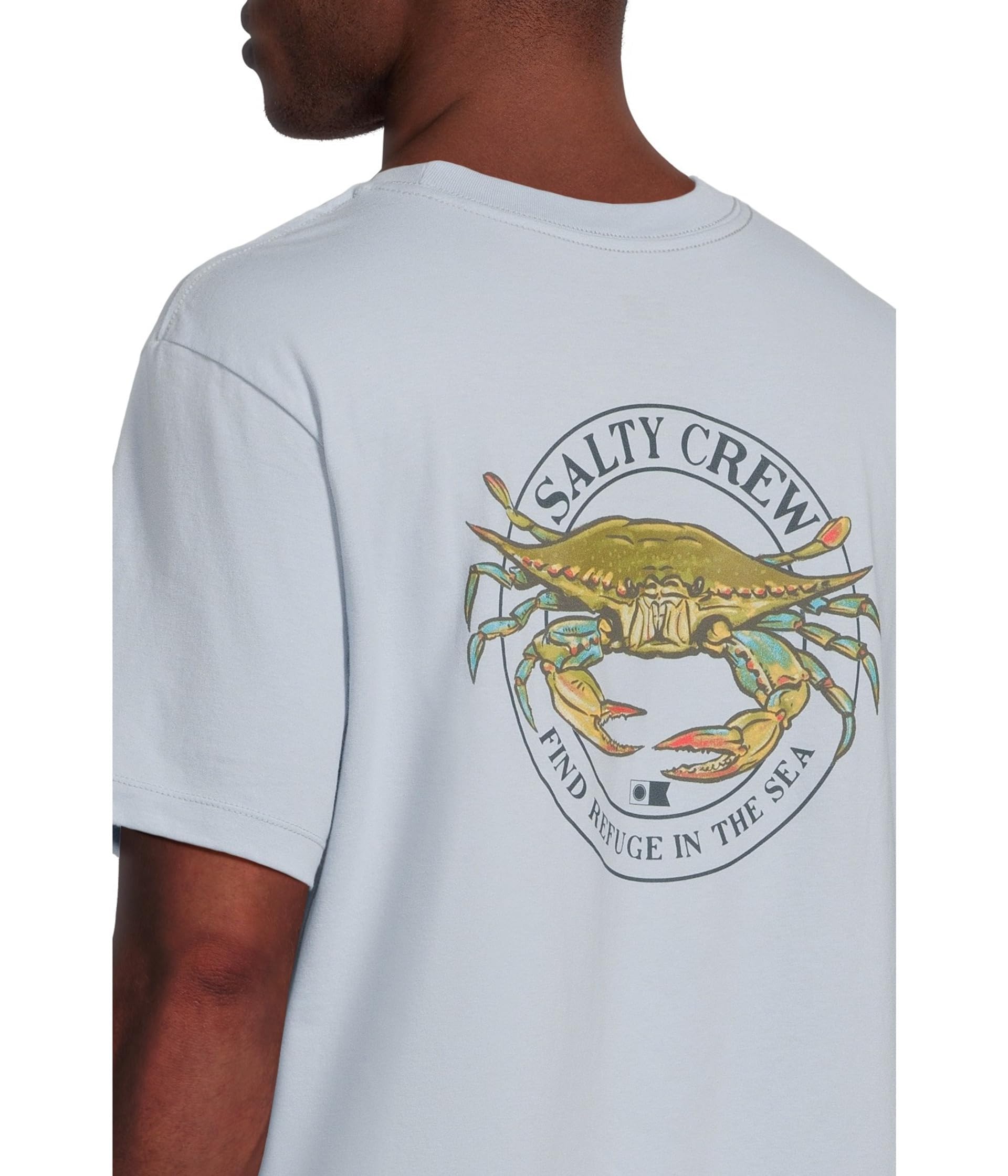 SALTY CREW JIMMY SS TEE Blue Fog XL