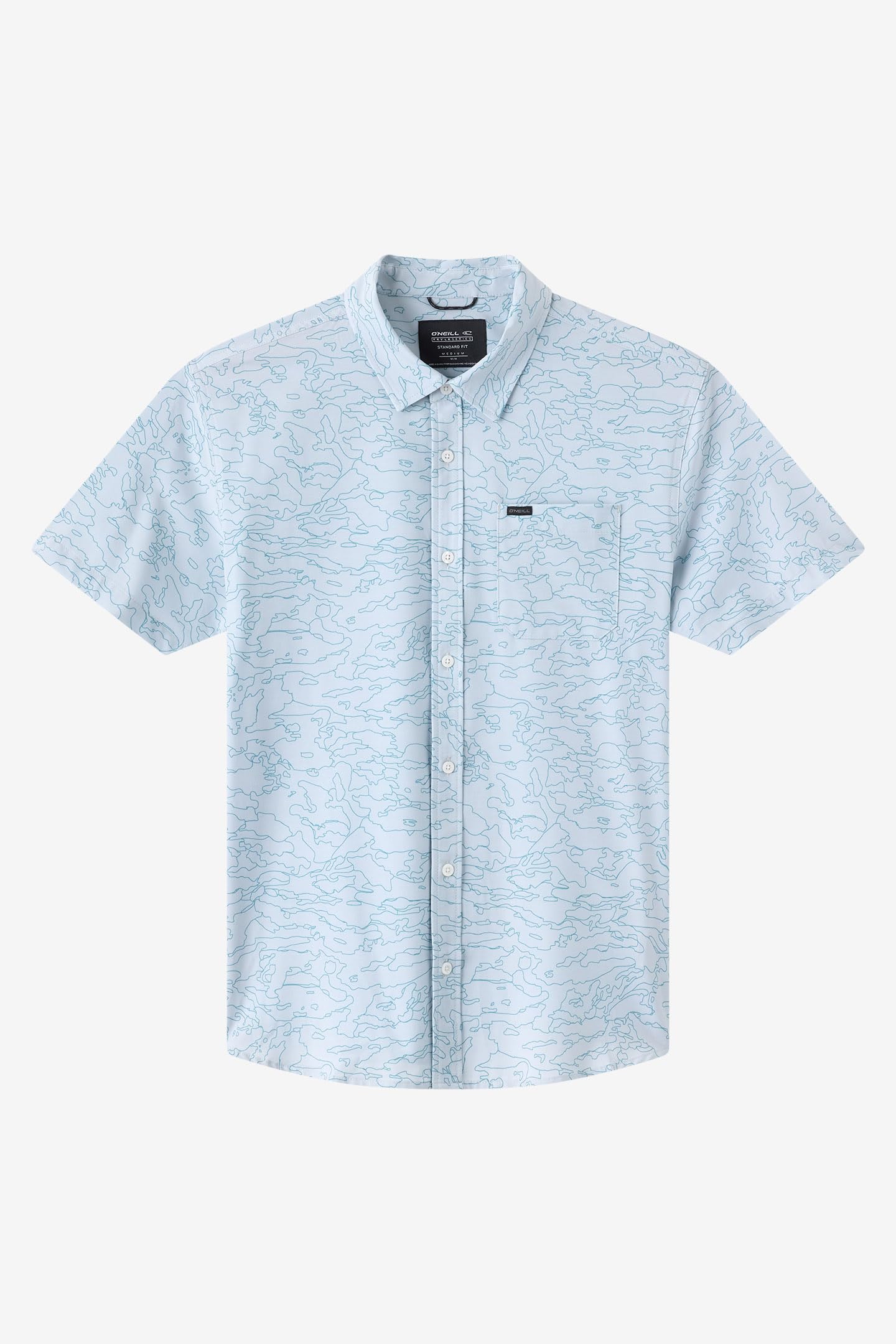 O'Neill TRVLR UPF Traverse Standard SS Woven HRS XXL
