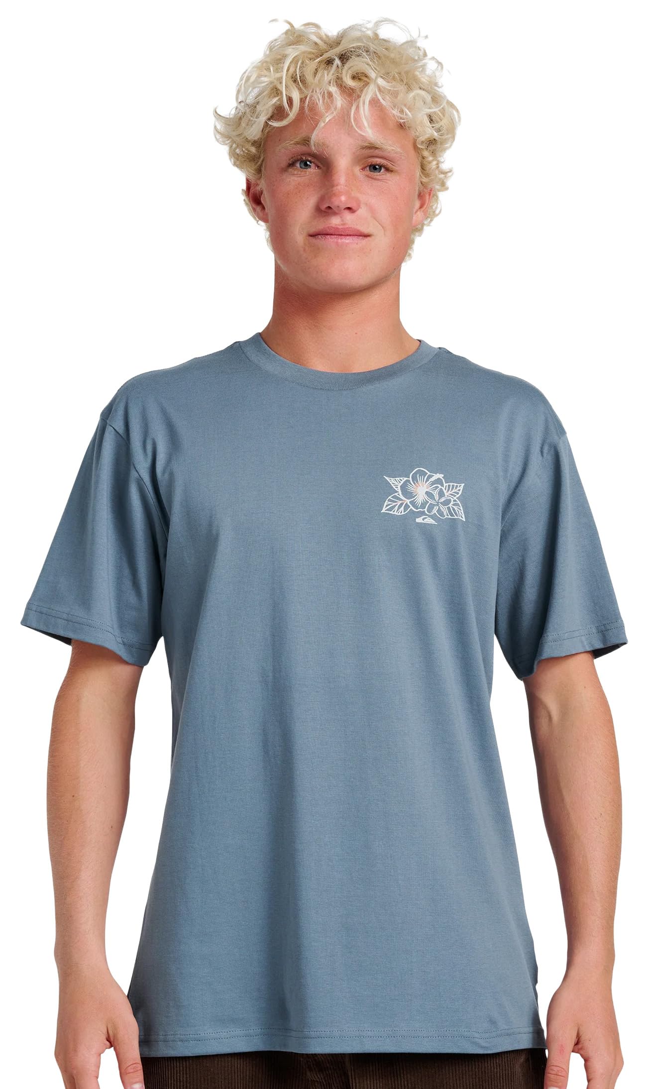 Quiksilver Floral Needs Classic T-shirt CHN-China Blue XL