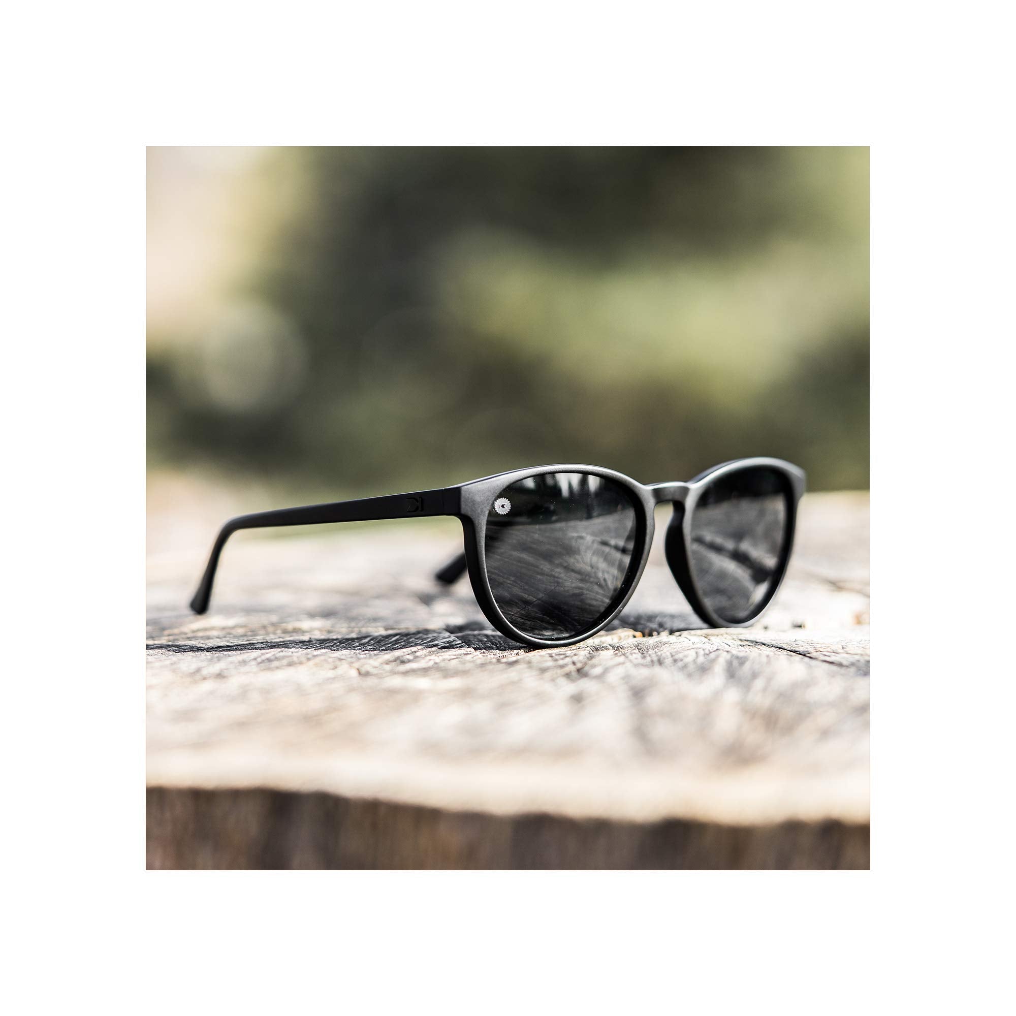 Knockaround Mai Tais Polarized Sunglasses BlackonBlack