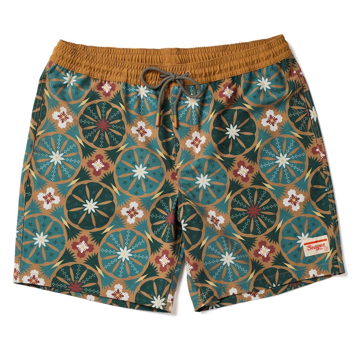 Seager Yuma Elastic Waist Trunk Peyote XL