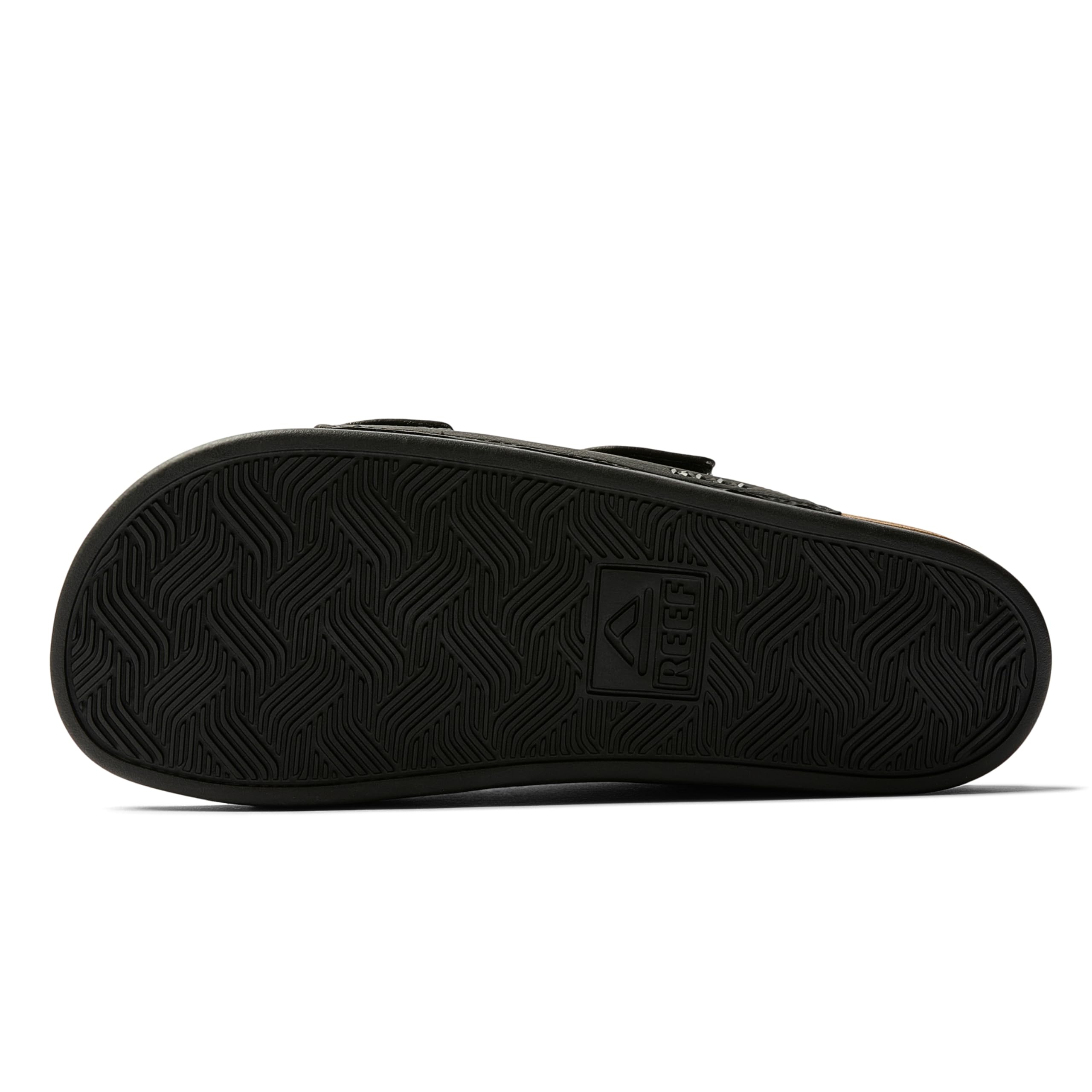 Reef Cushion Tradewind SL Mens Sandal Black-Tan 13
