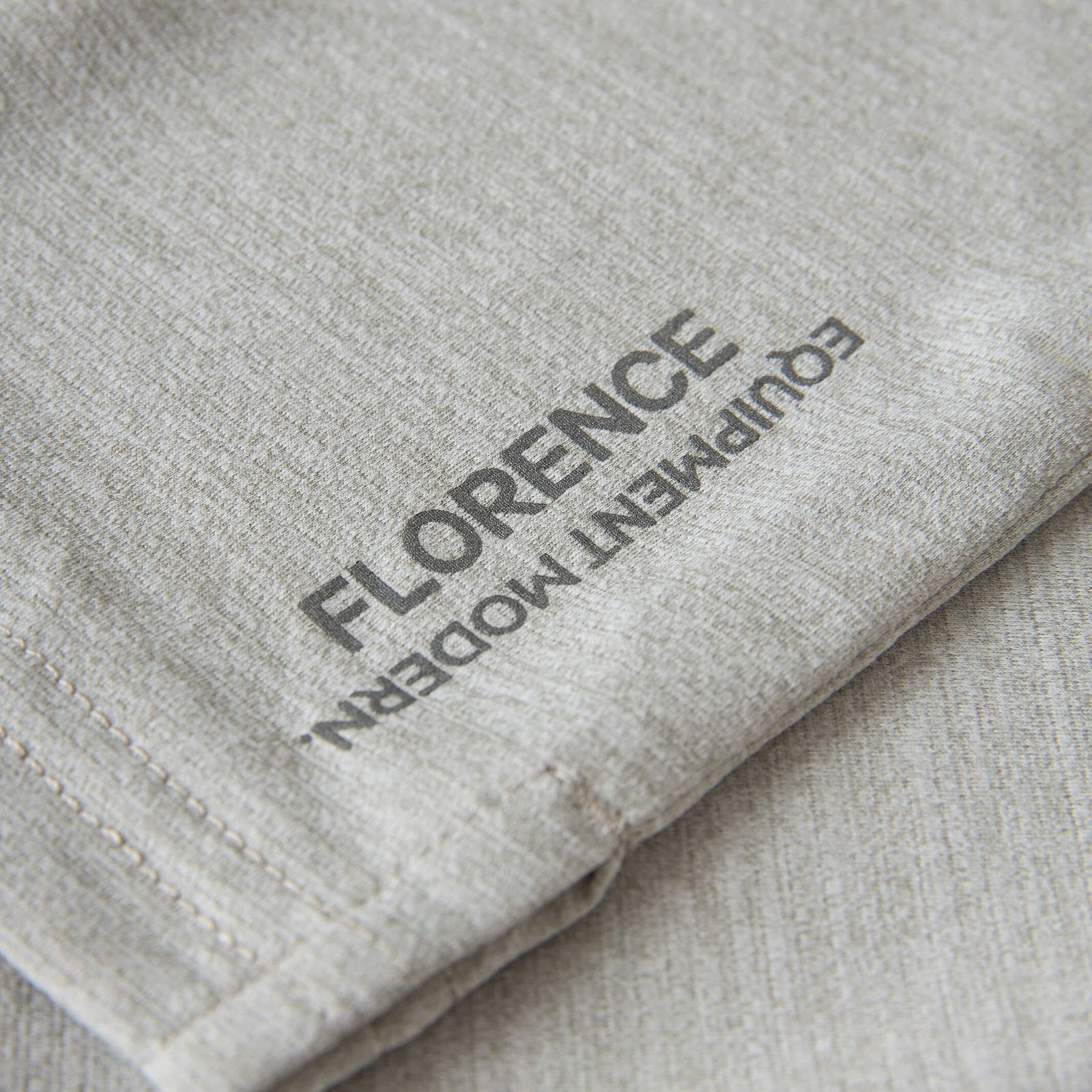 Florence Marine X Collared Short Sleeve Shirt LHG-Light Heather Grey L