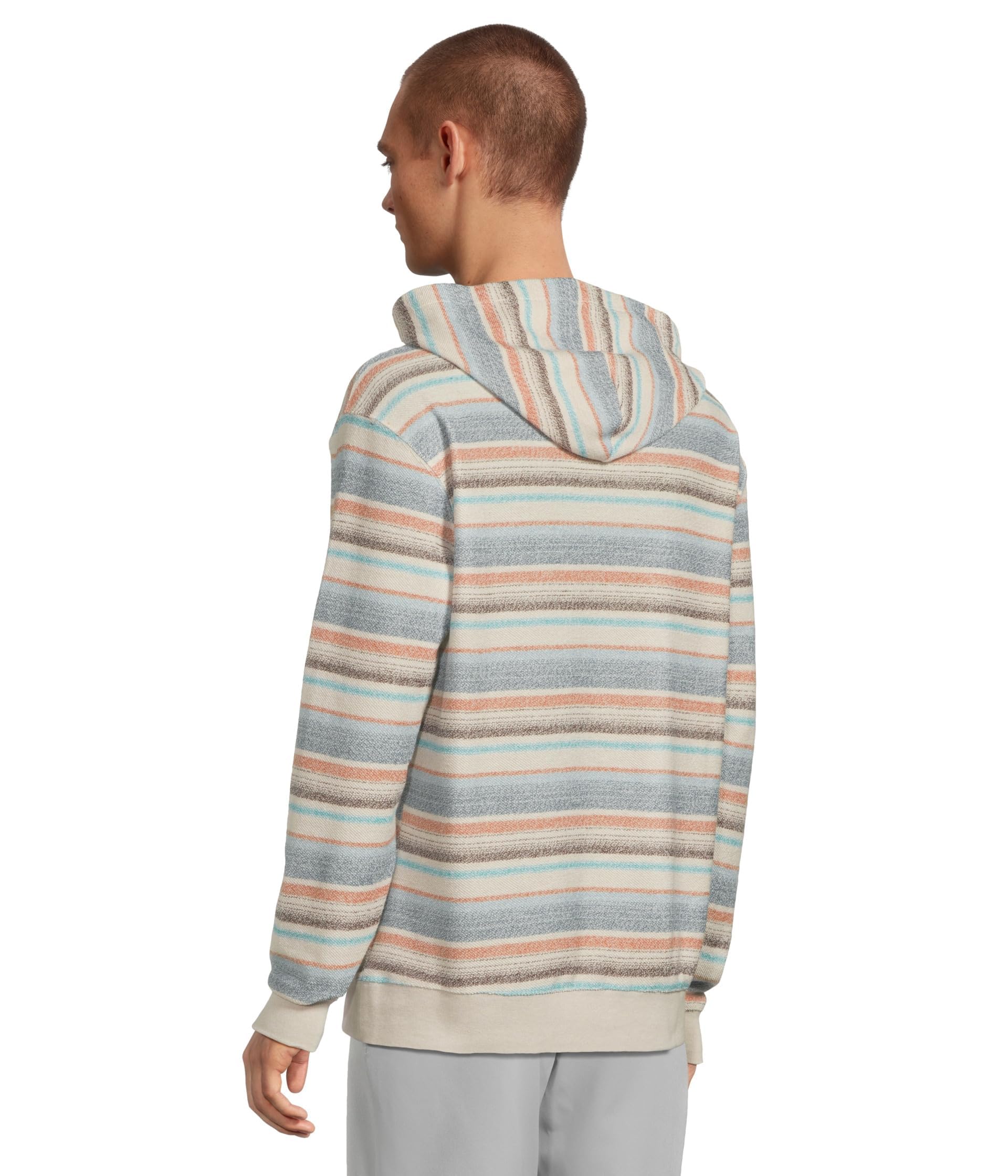 QUIKSILVER GREAT OTWAY HOODIE MST-MOONSTRUCK S